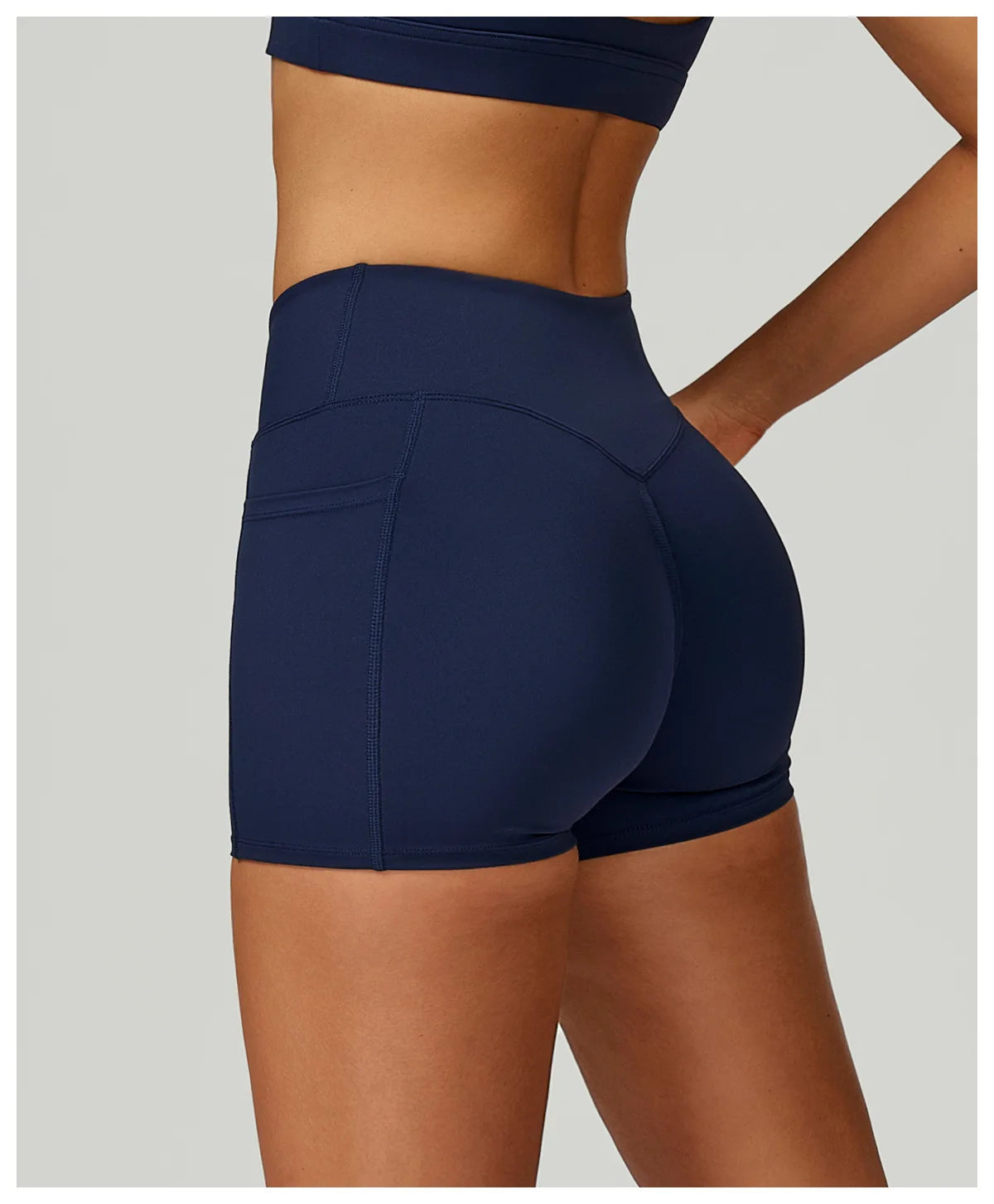 Cross Waist Head Yoga Shorts High Waist Workout Fitness Lift Butt Fitness Tights Gym Running Body Shaper Pants Casual Sportswear
