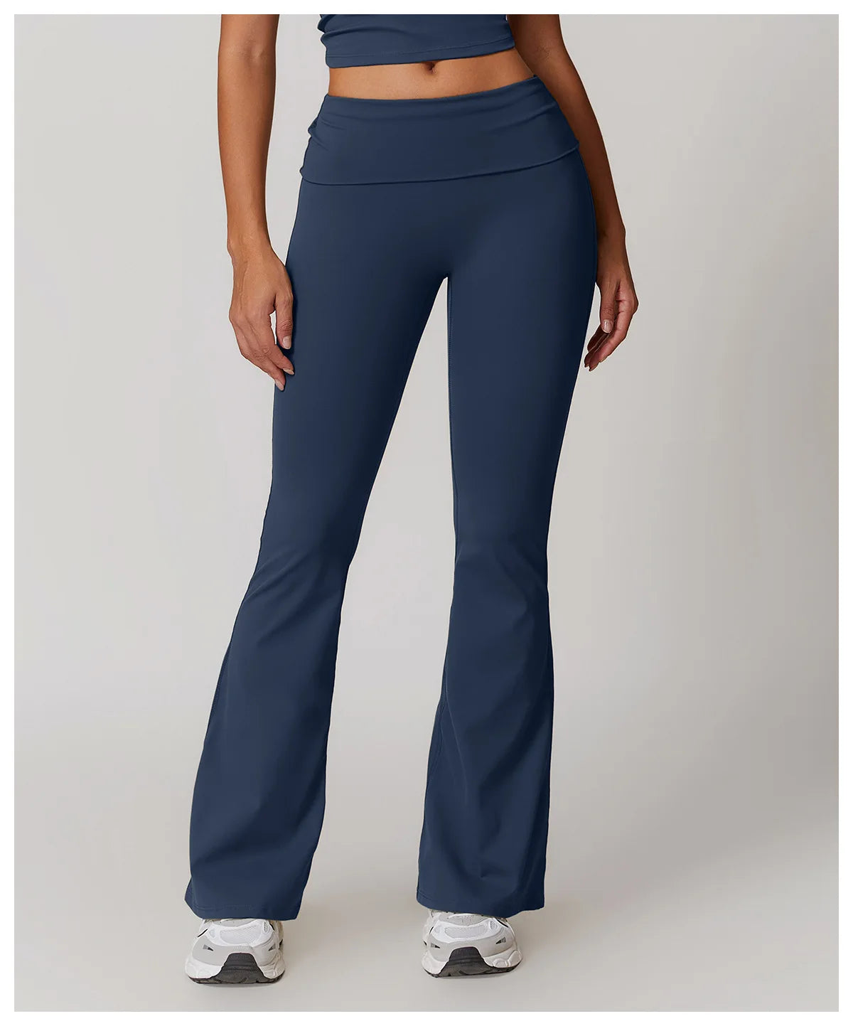 Yoga Pants Gym Leggings Women Bell-bottoms High Waist Push Up Sport Tights Running Cycling Fitness Workout Leggings Gym Clothing
