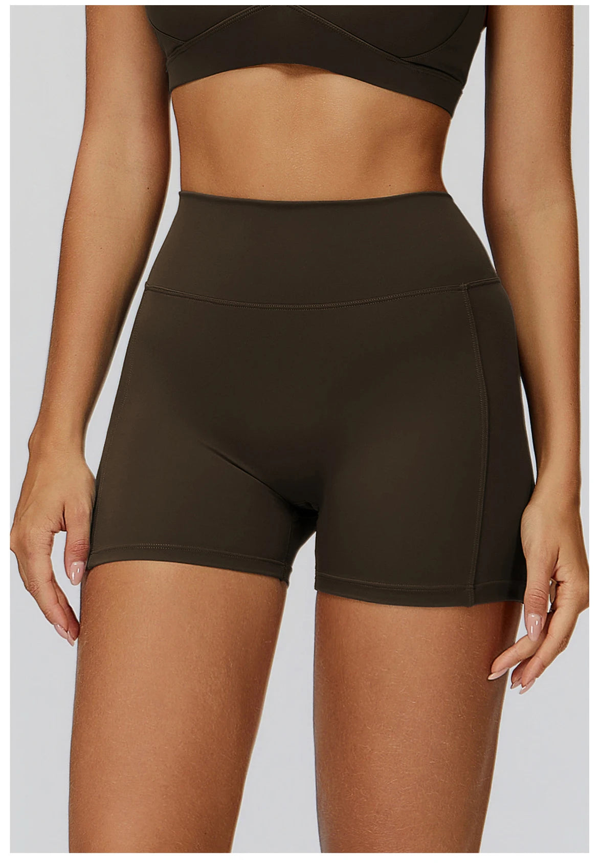 Shorts Women Seamless Yoga Shorts Scrunch Bum Gym Shorts Workout Low Waist Short Leggings Booty Stretch Running Impact Shorts