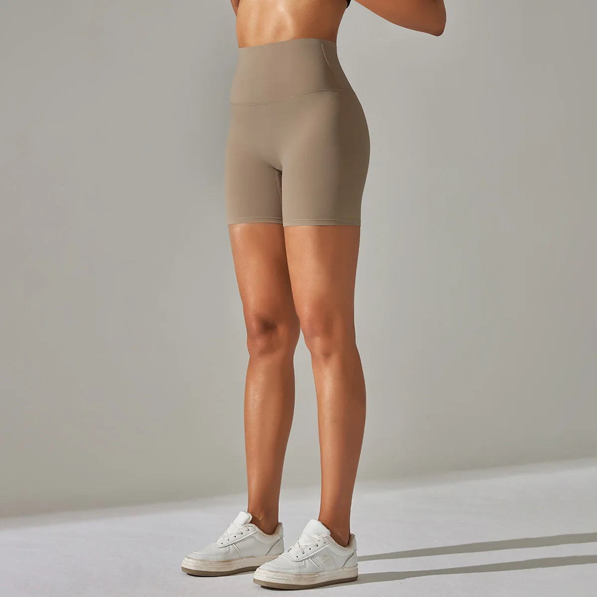 Seamless Yoga Shorts Women Fitness Shorts Running Cycling Shorts Breathable Sports Leggings High Waist Summer Workout Gym Shorts