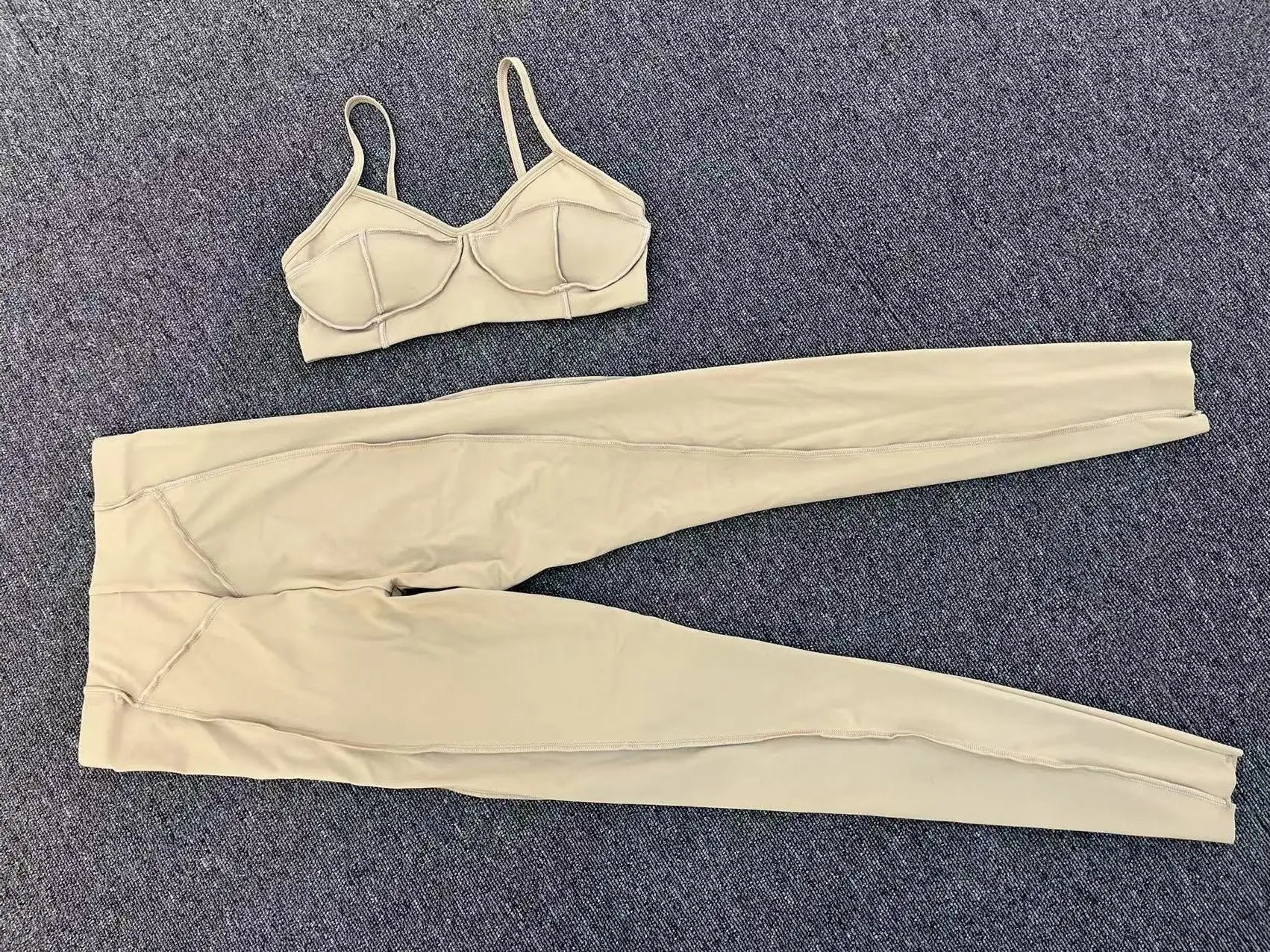 Women's Tracksuit 2 Pieces Seamless Yoga Set Workout Push Up Sportswear Gym Clothing High Waist Leggings Fitness Sports Suits