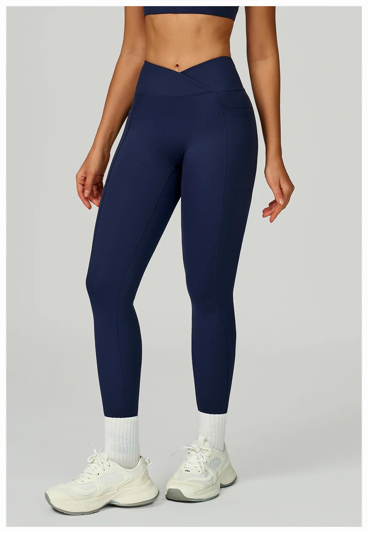 Cross Waist Head Gym Leggings Women Yoga Pants Sexy High Waist Booty Lifting Leggings Pants Women Sports Clothing Fitness Wear