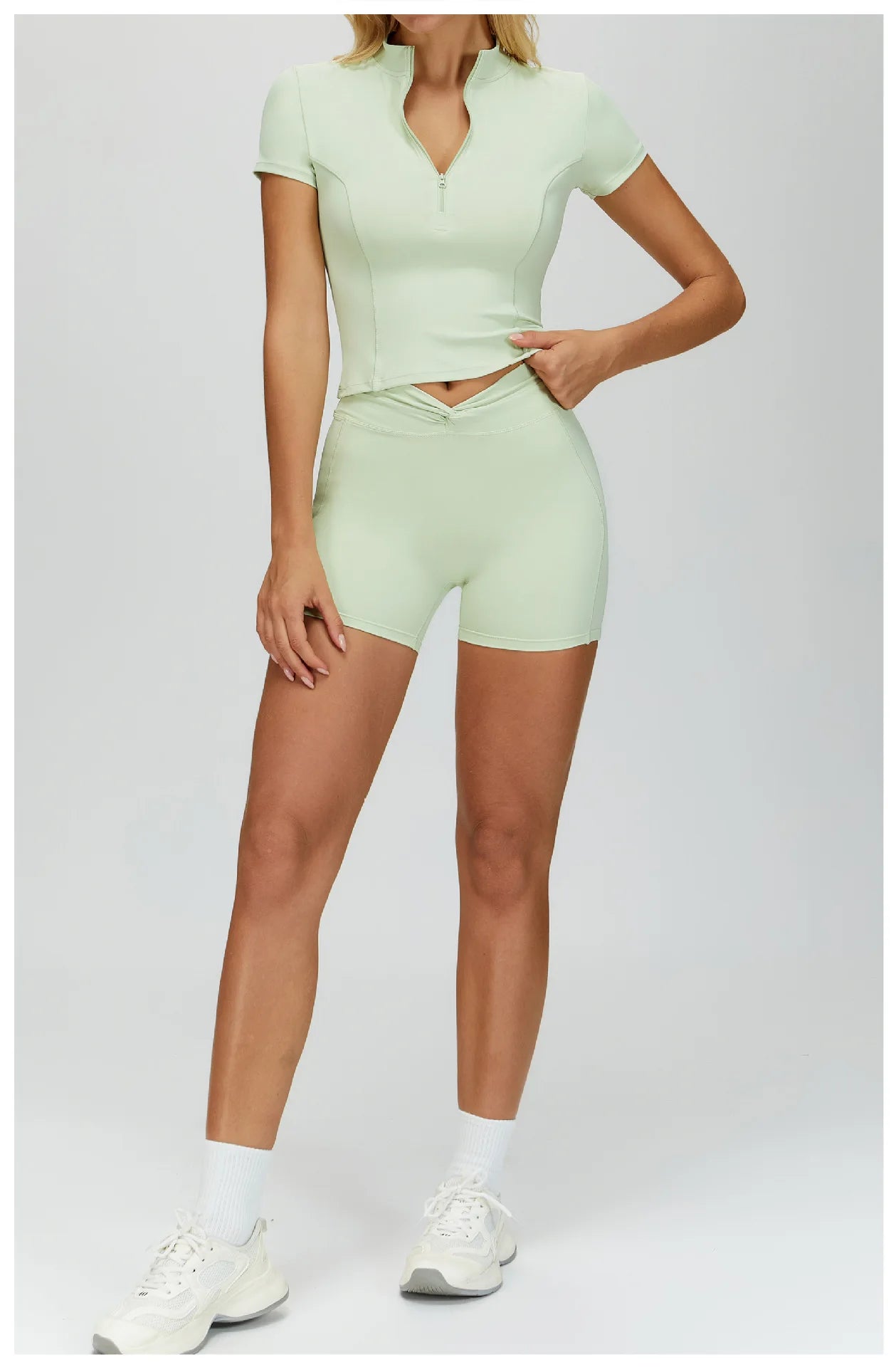 2 PCS Women Tracksuit Yoga Set Sexy Sport Bra High Waist Sports Shorts Gym Outfits Fitness Short Sleeves Workout Suit Sporstwear