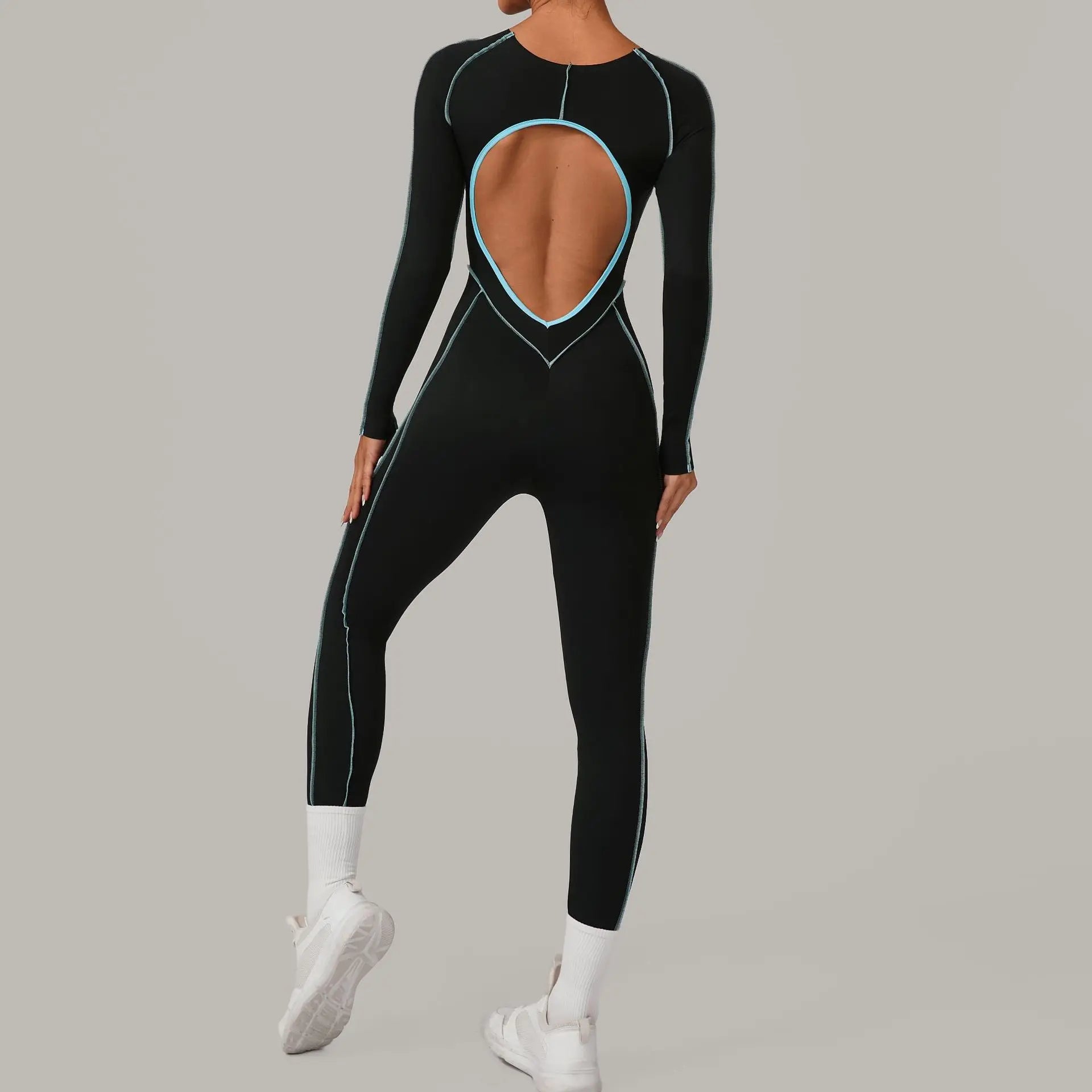 Workout Jumpsuit Sports Overalls Women Tracksuit Gym Clothing Running Romper Fitness Suits Gym Sportswear Yoga Set Activewear