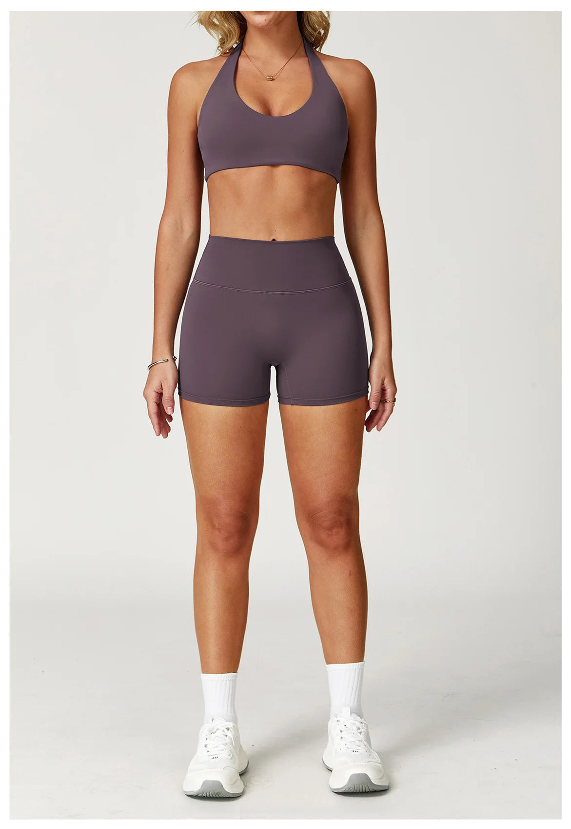 Women's Tracksuit 2PCS Fitness Suit Yoga Set Sportswear Workout Sports Bra High Waist Leggings Gym Clothing Seamless Sports Suit