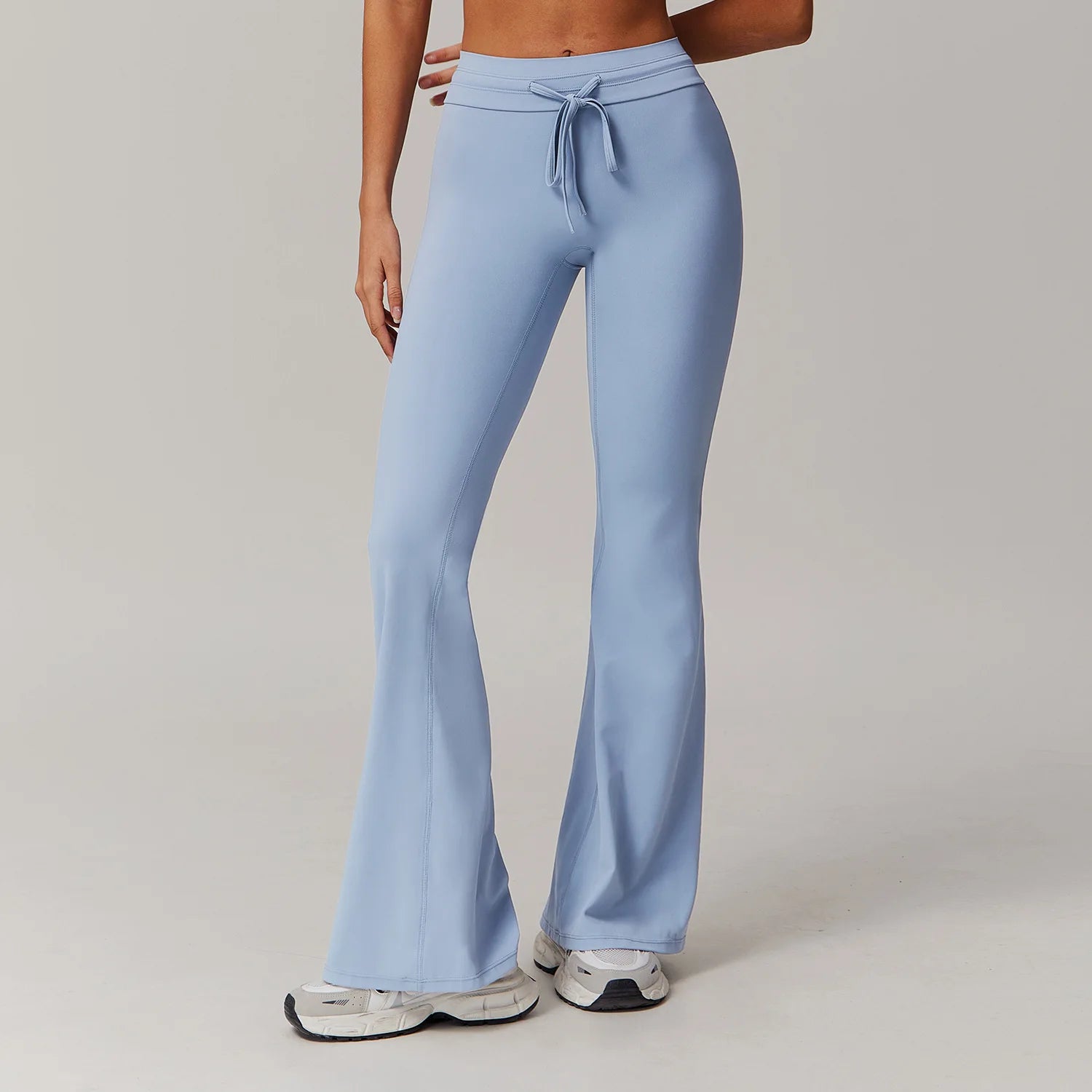 Yoga Pants Sport Leggings Women Bell-bottoms High Waist Wide Leg Pants Push Up Woman Tights Fitness Workout Legging Gym Clothing