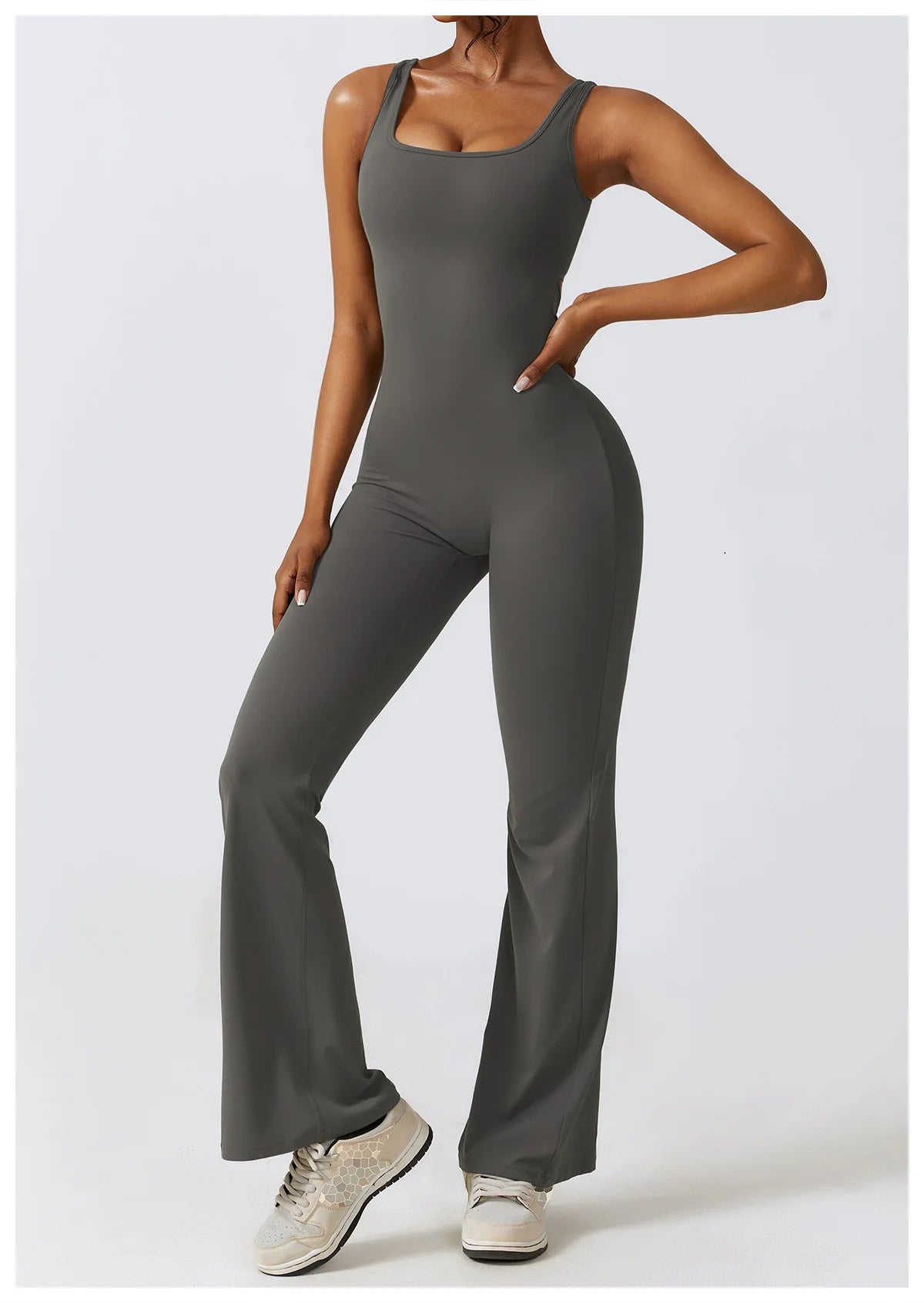 Gym Jumpsuit Women's Fitness Suit Yoga Sets Sports Overalls Woman Tracksuit Yoga Clothing Workout Sportswear Sexy Back V Rompers