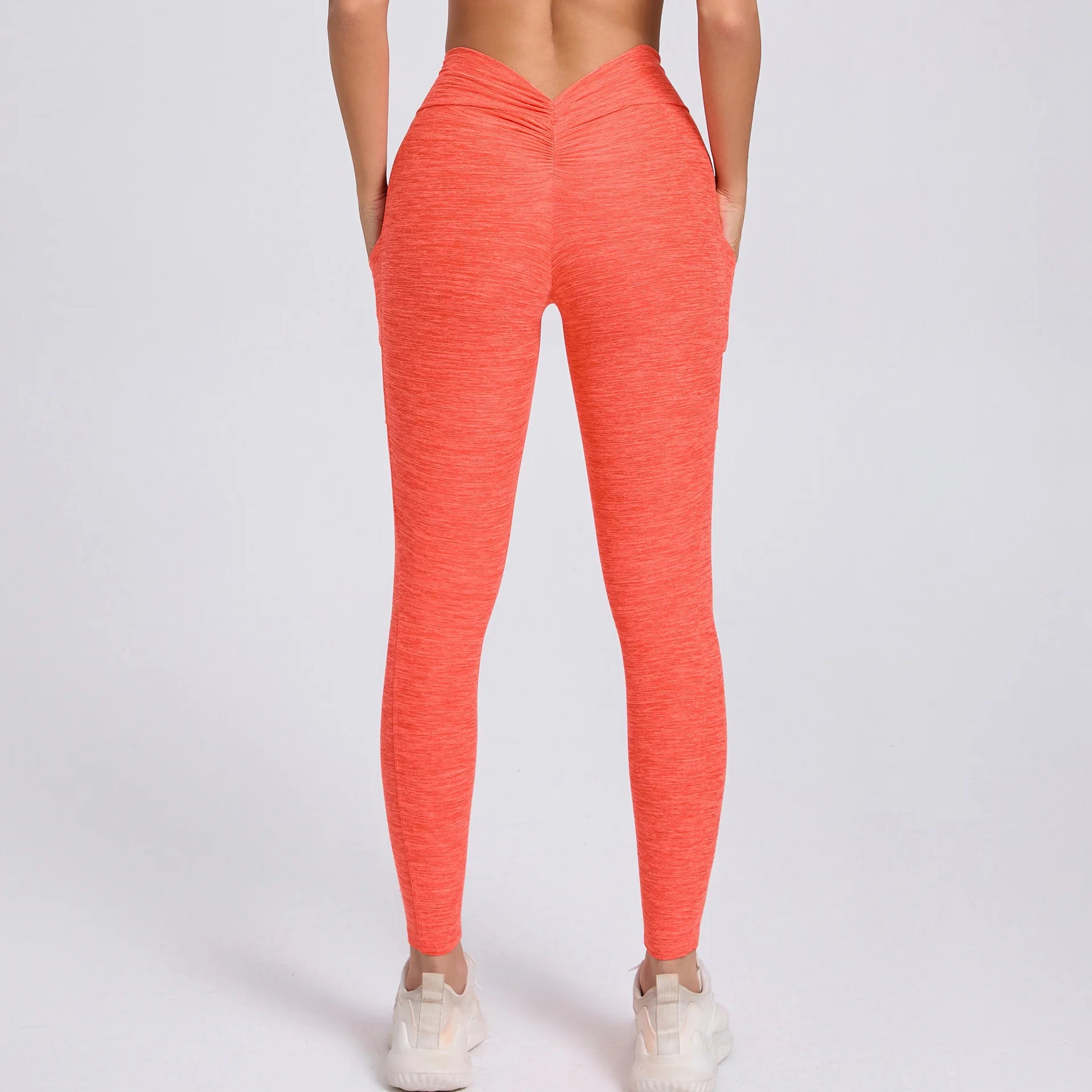 Women Sport Fitness Leggings High Waist Elastic Yoga Pants Training Running Scrunch Butt Gym Leggings Breathable Leggings Female