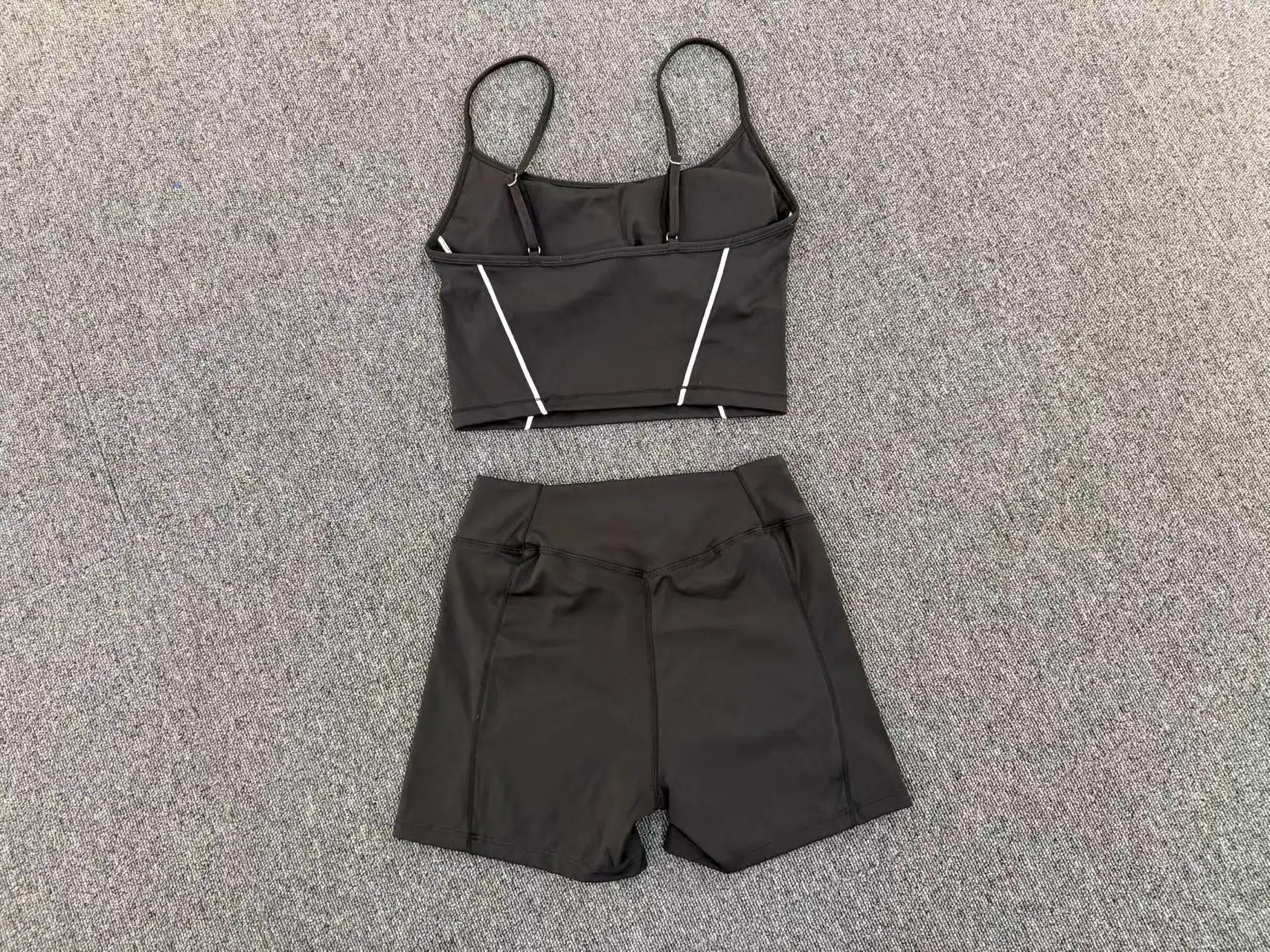 2 Pieces Yoga Sport Set Women Tracksuit Sports Bra Shorts Yoga Set Comfort Elastic Sportsuit Workout Outfit Fitness Gym Clothes