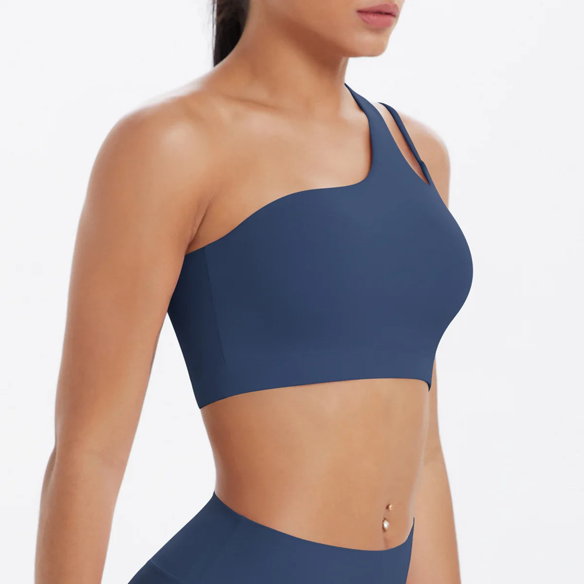 Sports Bra Women Push Up Fitness Bras One Shoulder Underwear Shockproof Yoga Bra Workout Bra Yoga Running Bra Sexy Vest