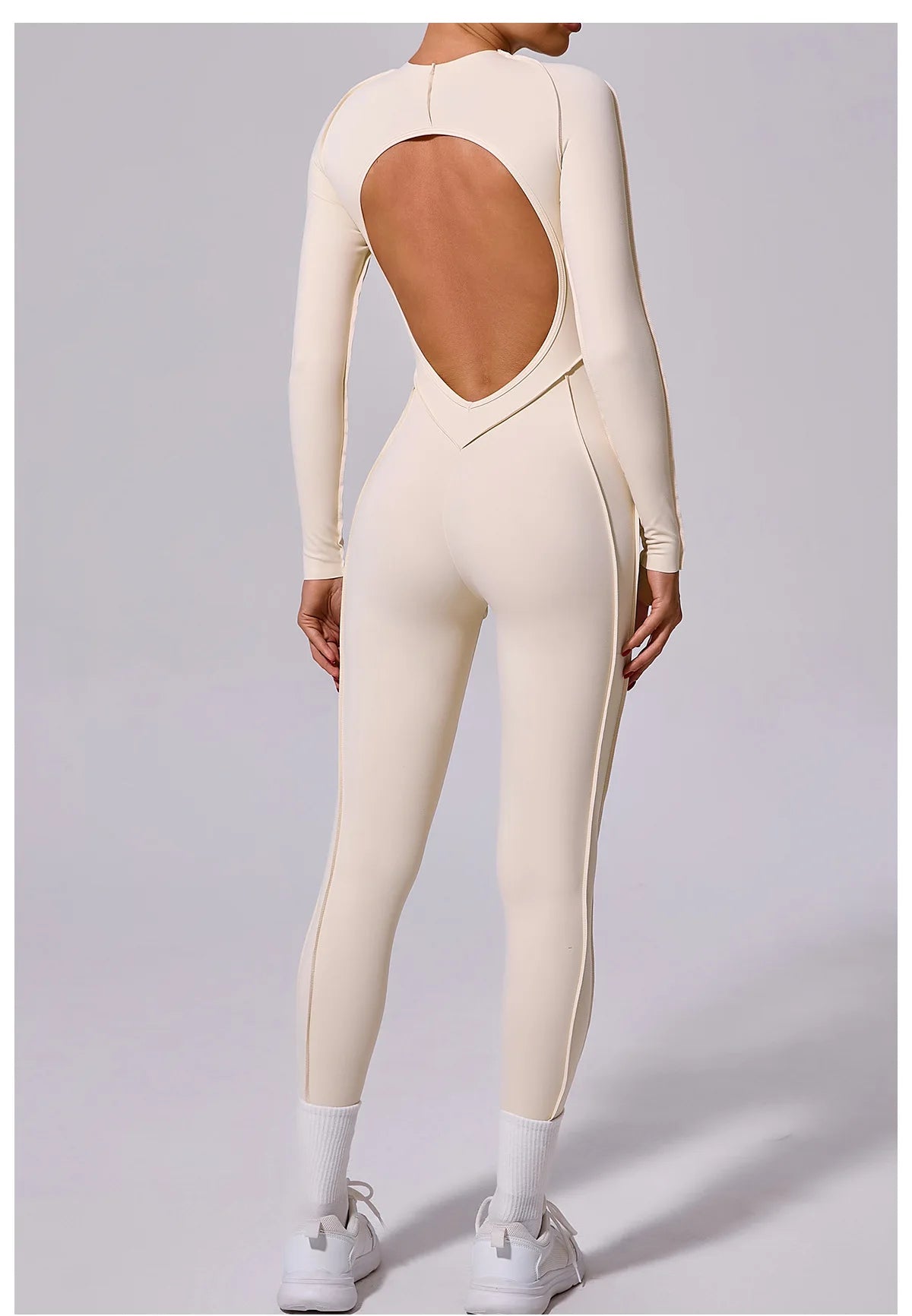 Workout Jumpsuit Sports Overalls Women Tracksuit Gym Clothing Running Long Sleeved Fitness Suits Gym Clothes Sportswear Yoga Set