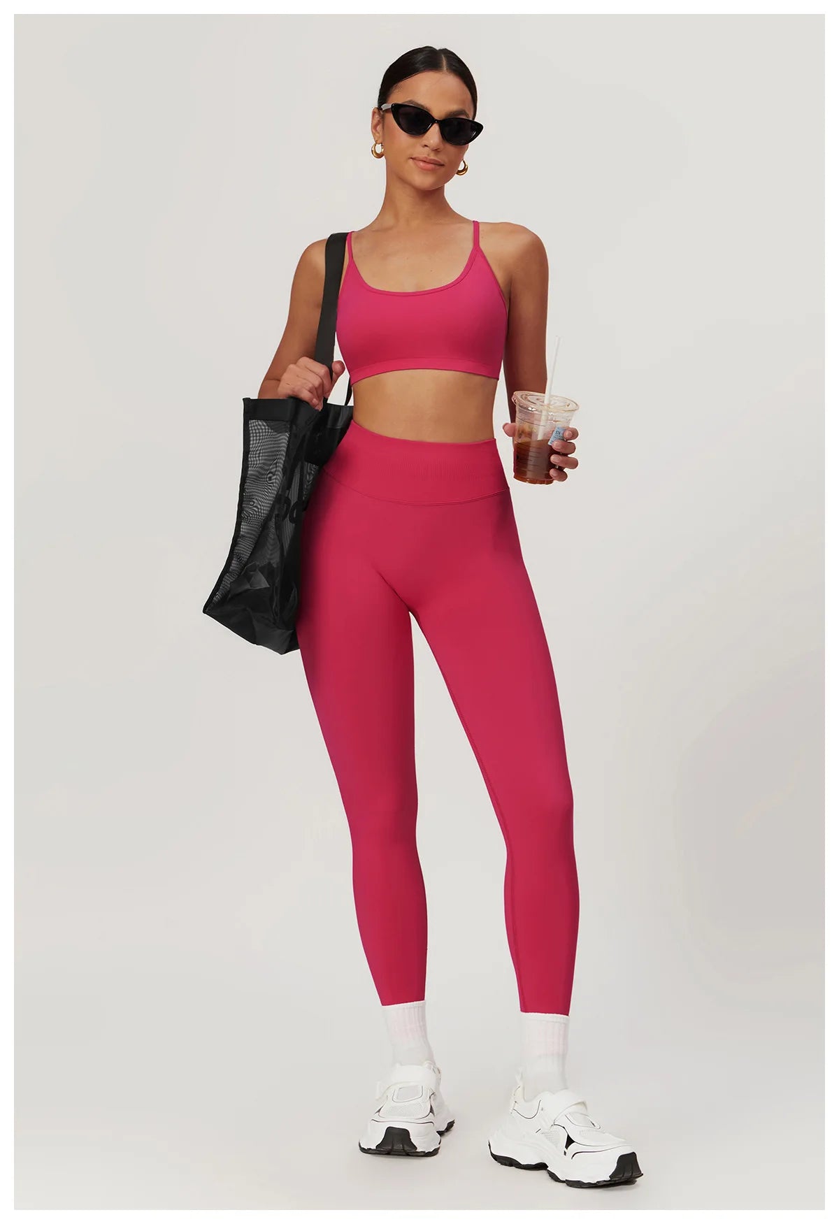 Ribbed Fitness Leggings Women Sport High Waist Tights Seamless Yoga Leggings Gym Jogging Quick Dry Push Up Slim Pants Running