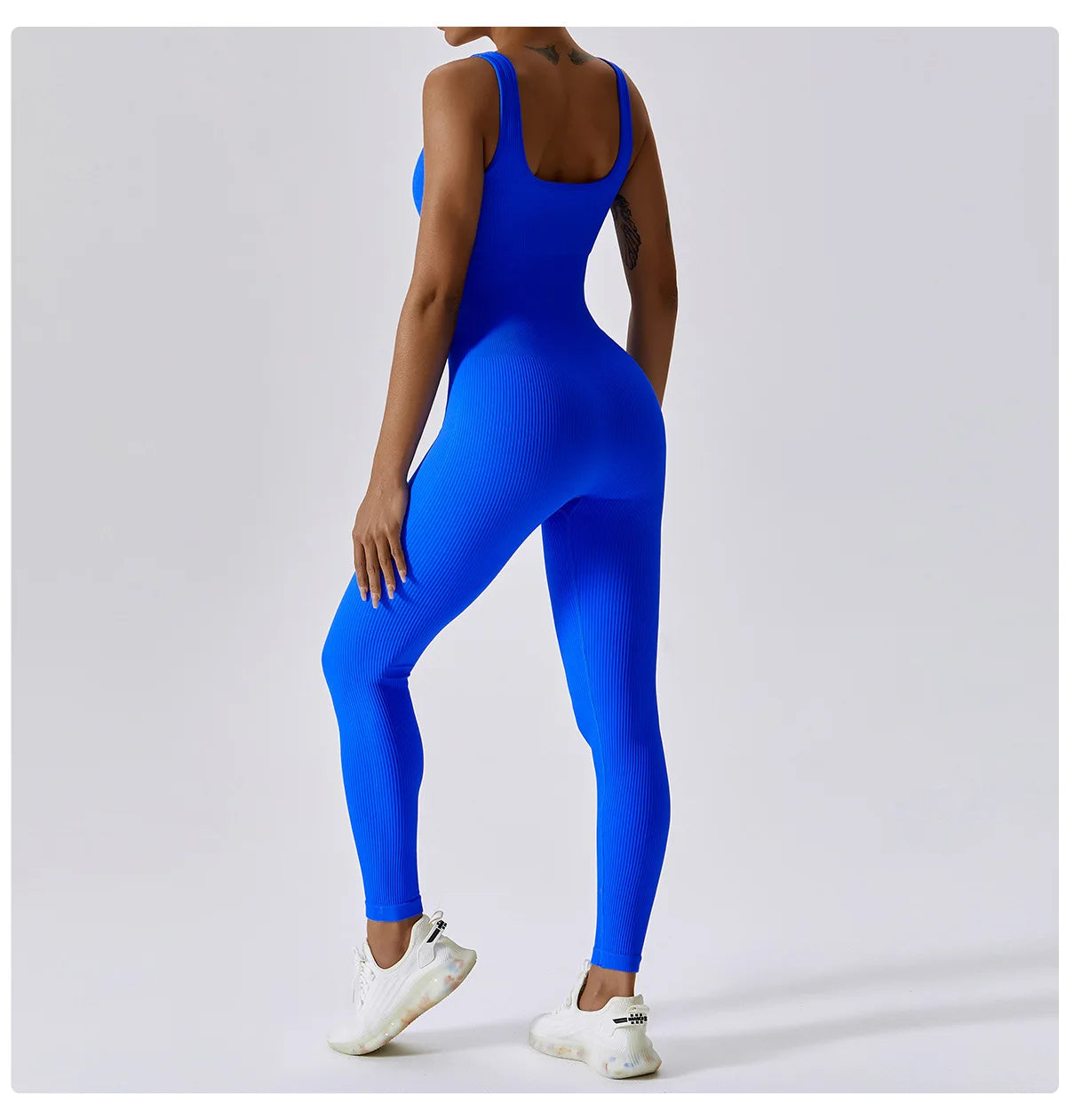 Women's Tracksuit Seamless Yoga Set Yoga Jumpsuits One Piece Workout Rompers Sportswear Gym Set Workout Clothes Women Bodysuit
