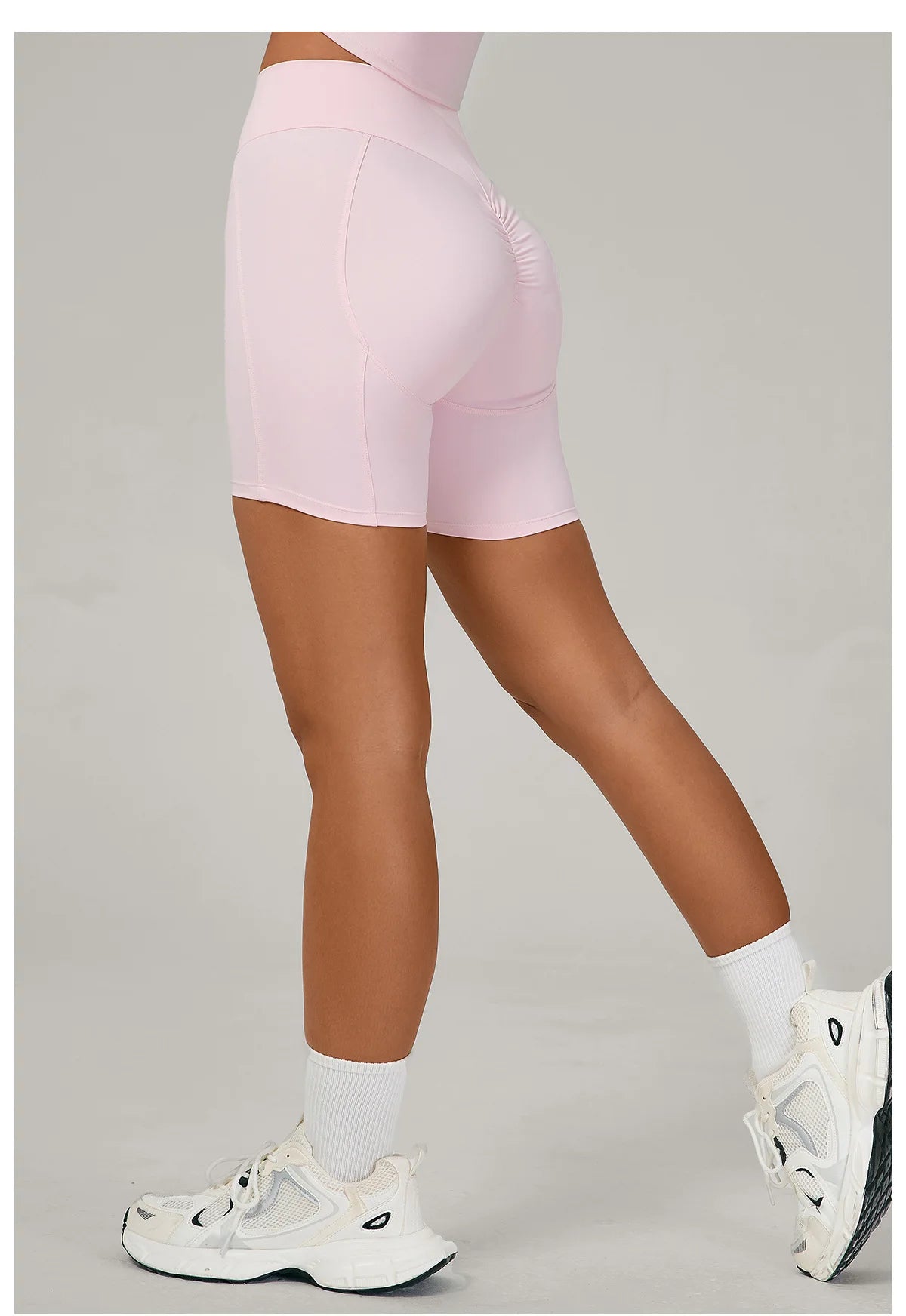 Impact Yoga Shorts Women High Waist Workout Shorts Fitness Yoga Tights Lift Butt Fitness Ladies Gym Running Cycling Short Pants