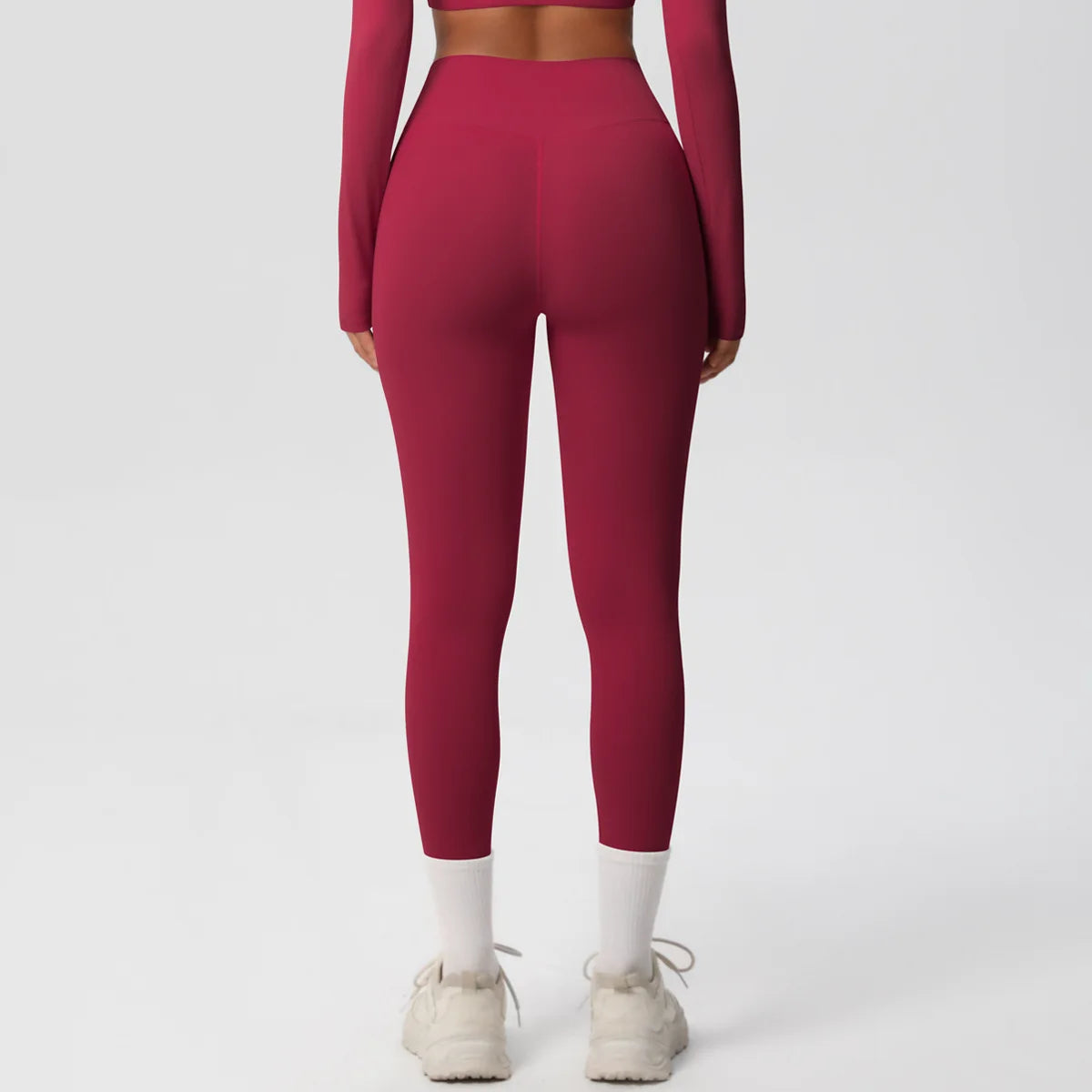 Leggings Female High Elastic Seamless Tights High Waist Butt Lift Sexy Fitness Pants Knit Slim Gym Running Yoga Leggings