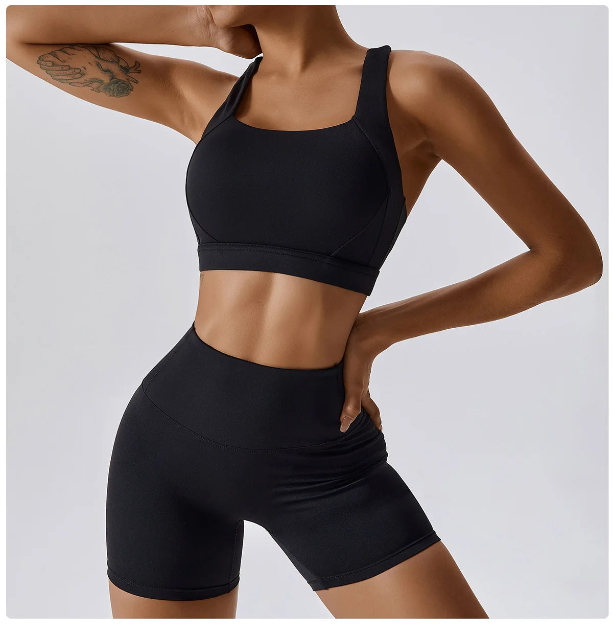 Breathable Sports Bra Shockproof Crop Anti-sweat Fitness Top Women Yoga Bra Push Up Sport Gym Running Workout Top Soft Underwear