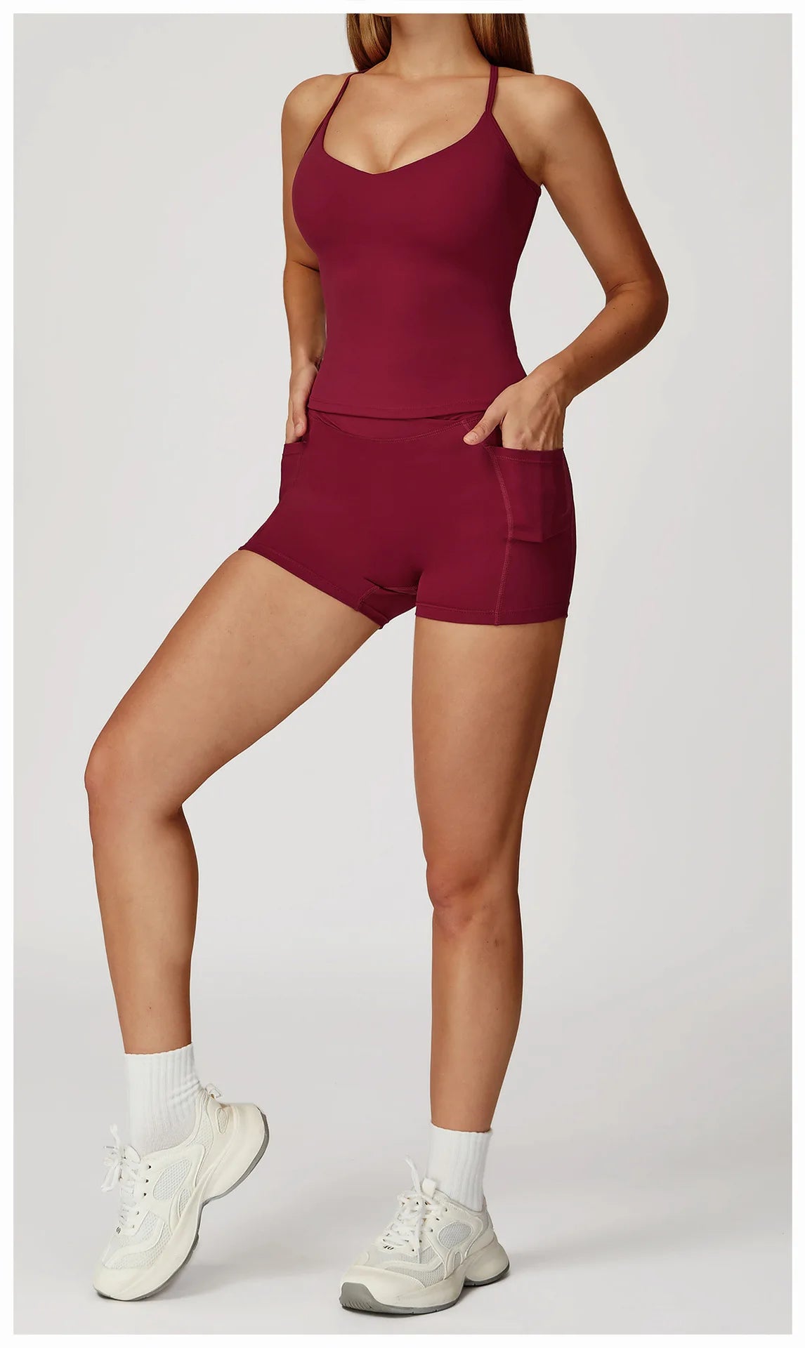Women Tracksuit Yoga Set 2PCS Gym Workout Clothes for Female Push Up Bra High Waist Leggings Sexy Fitness Sportswear Sports Suit
