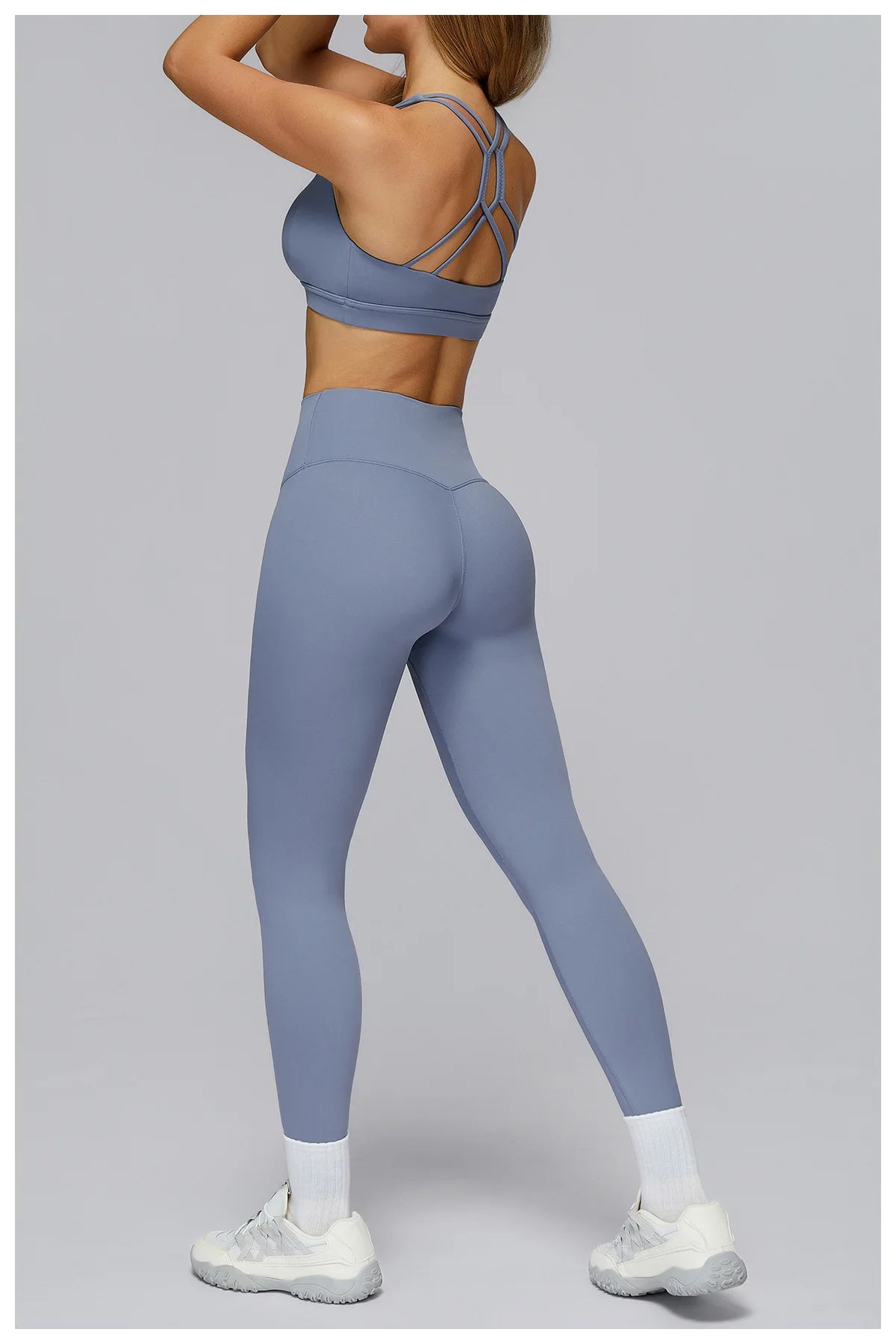Women Yoga Leggings Push Up Fitness Leggings Running Cycling Pants Breathable Sports Leggings High Waist Workout Gym Clothing