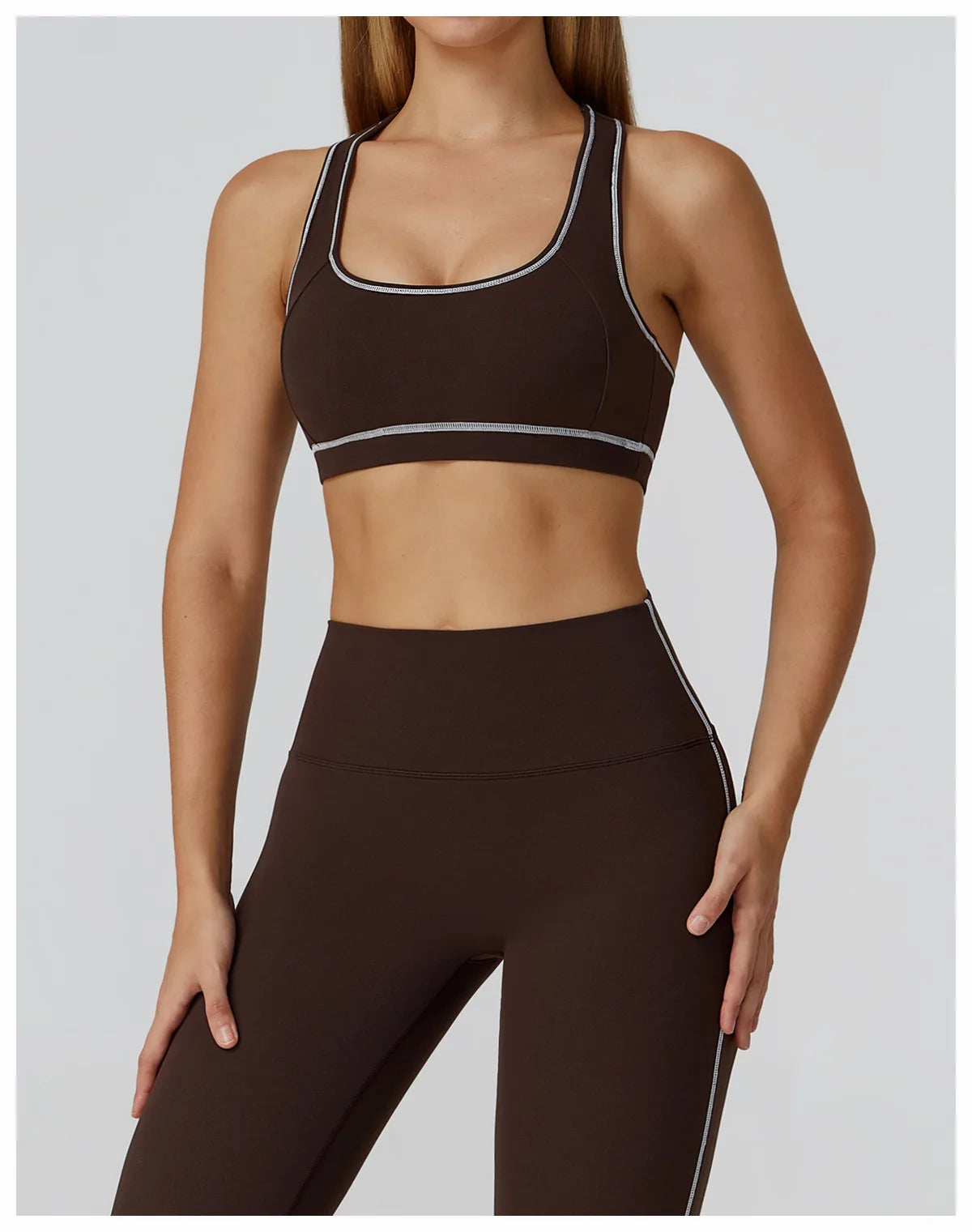 Fitness Top Women Breathable Sports Bra Anti-Sweat Yoga Bra Shockproof Crop Top Push Up High Strength Sport Bra Gym Workout Top