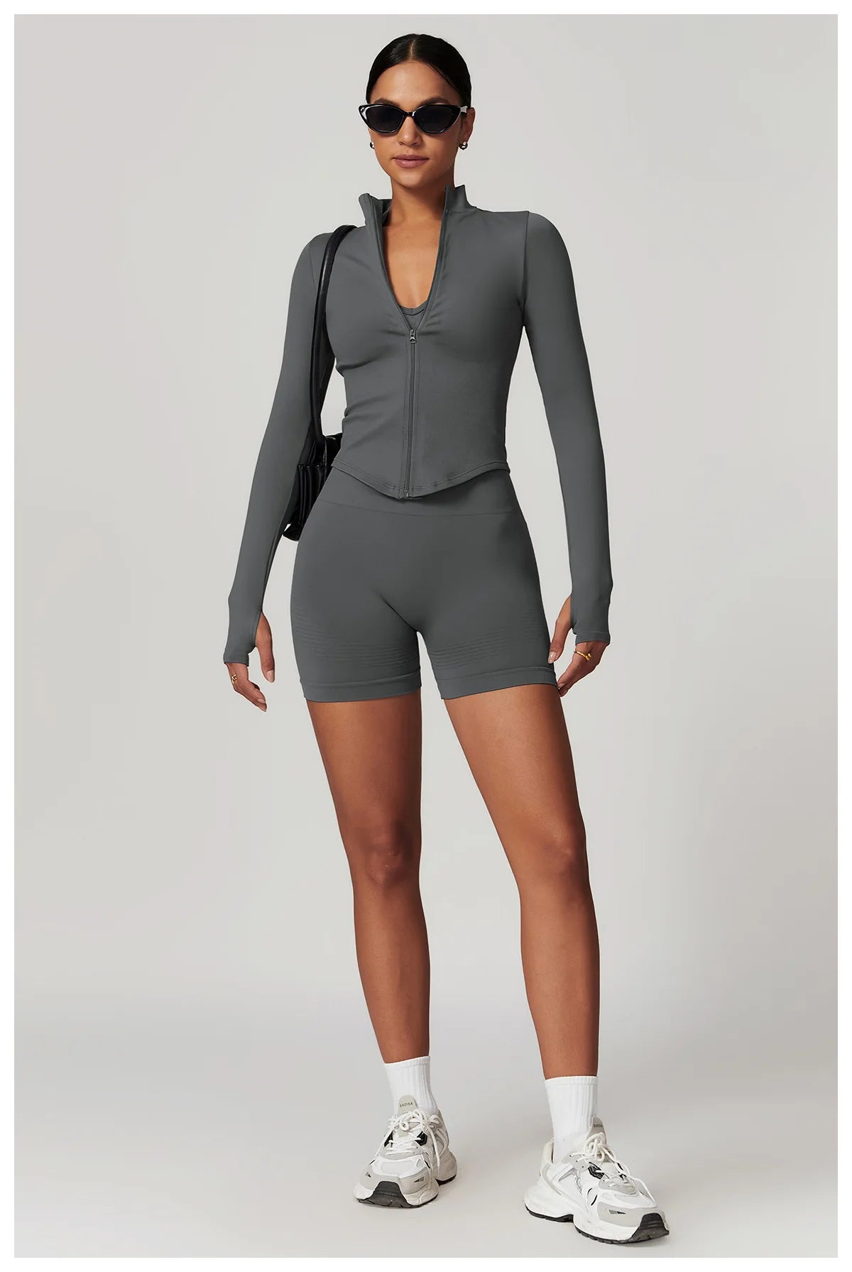 Seamless Women Yoga Shorts High Waist Workout Shorts Fitness Yoga Lift Butt Fitness Ladies Yoga Tights Gym Running Short Pants