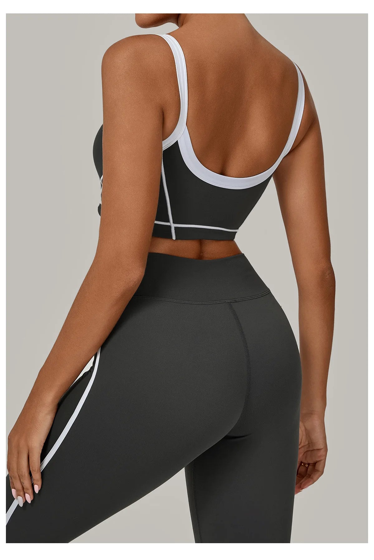 Patchwork Sports Bra Anti-Sweat Fitness Top Women Yoga Bra Shockproof Crop Top Push Up Sport Bra High Strength Gym Workout Top