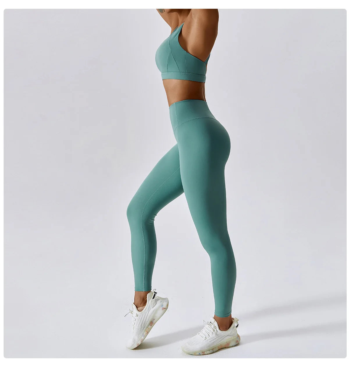 2/3PCS Yoga Set Gym Clothes Sportswear Yoga Suits For Women Tracksuit Fitness Set Tracksuits Sports Bra Gym Leggings Yoga Top