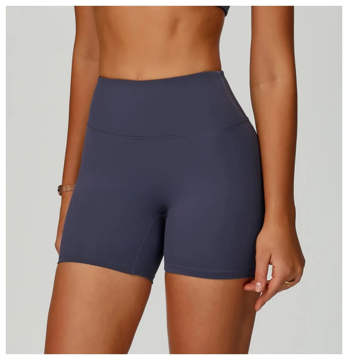 Impact Shorts High Waist Yoga Shorts Women Fitness Shorts Running Cycling Shorts Breathable Sports Leggings Workout Gym Shorts