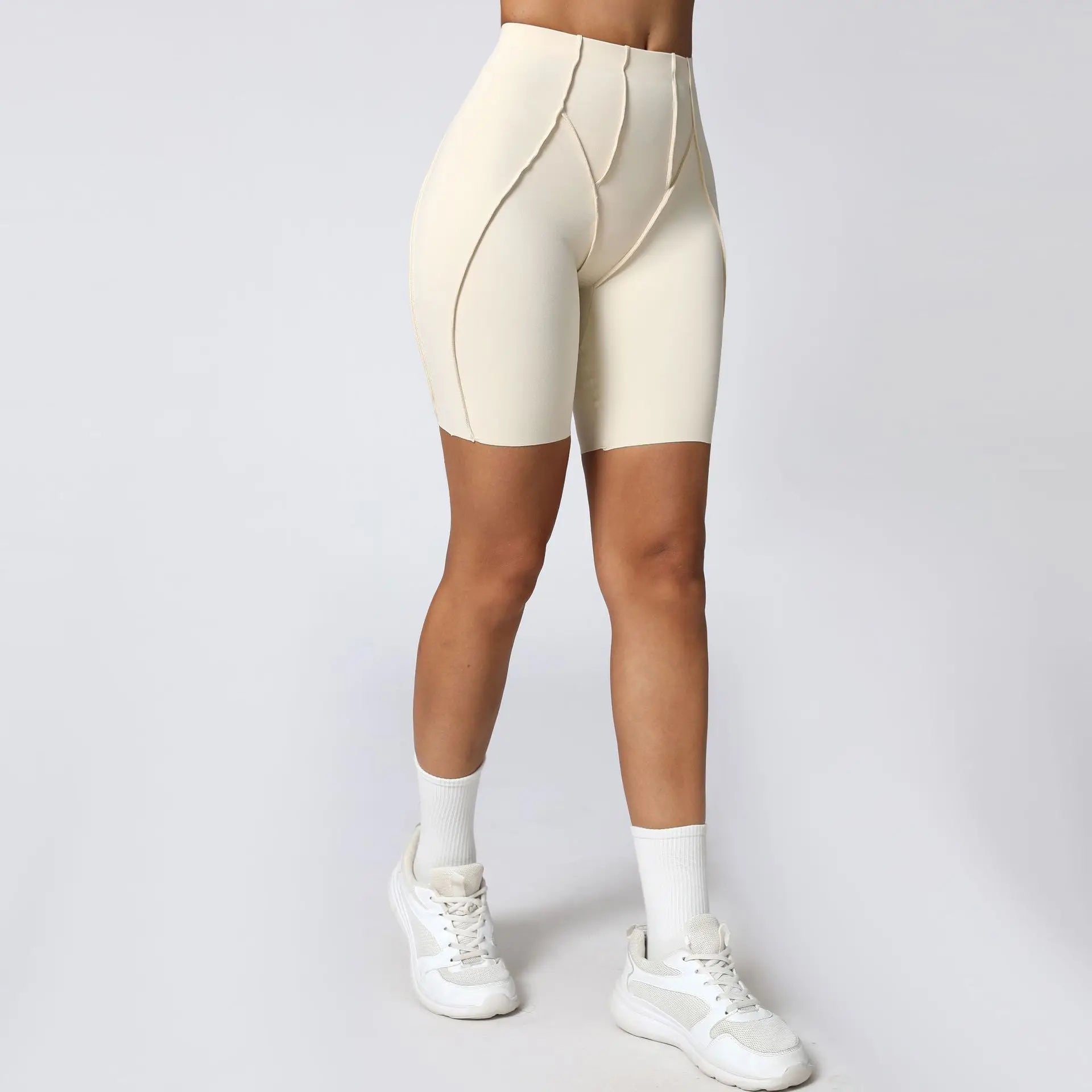 Impact Yoga Shorts High Waist Workout Fitness Lift Peach Butt Fitness Tights Gym Running Body Shaper Pants Casual Sportswear