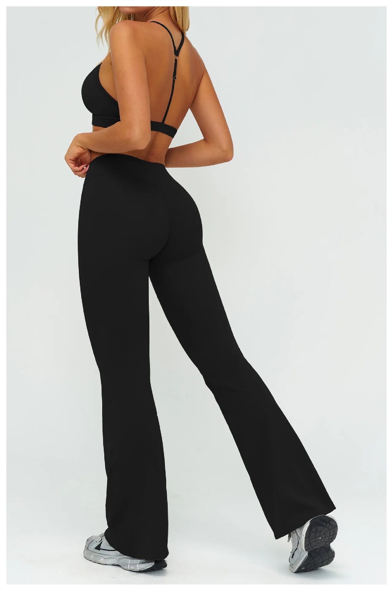 2PCS Yoga Set Women's Tracksuit Fitness Suit Sportswear Workout Sports Bra High Waist Leggings Gym Clothing Sports Shorts Suit