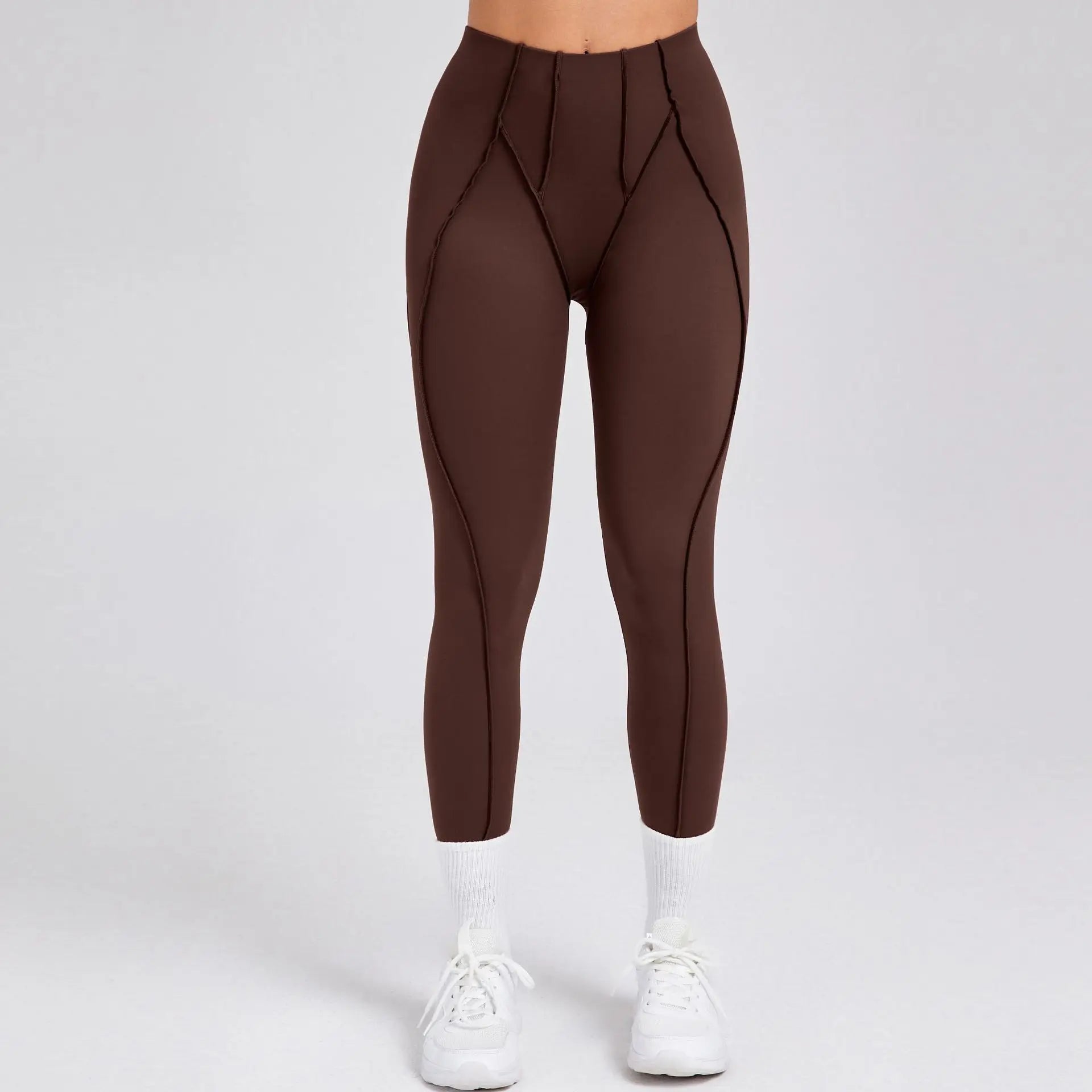 Women Leggings Gym Yoga Pants High Waist Leggings Tights Running Cycling Pants Breathable Sports Seamless Stretchy Yoga Pants