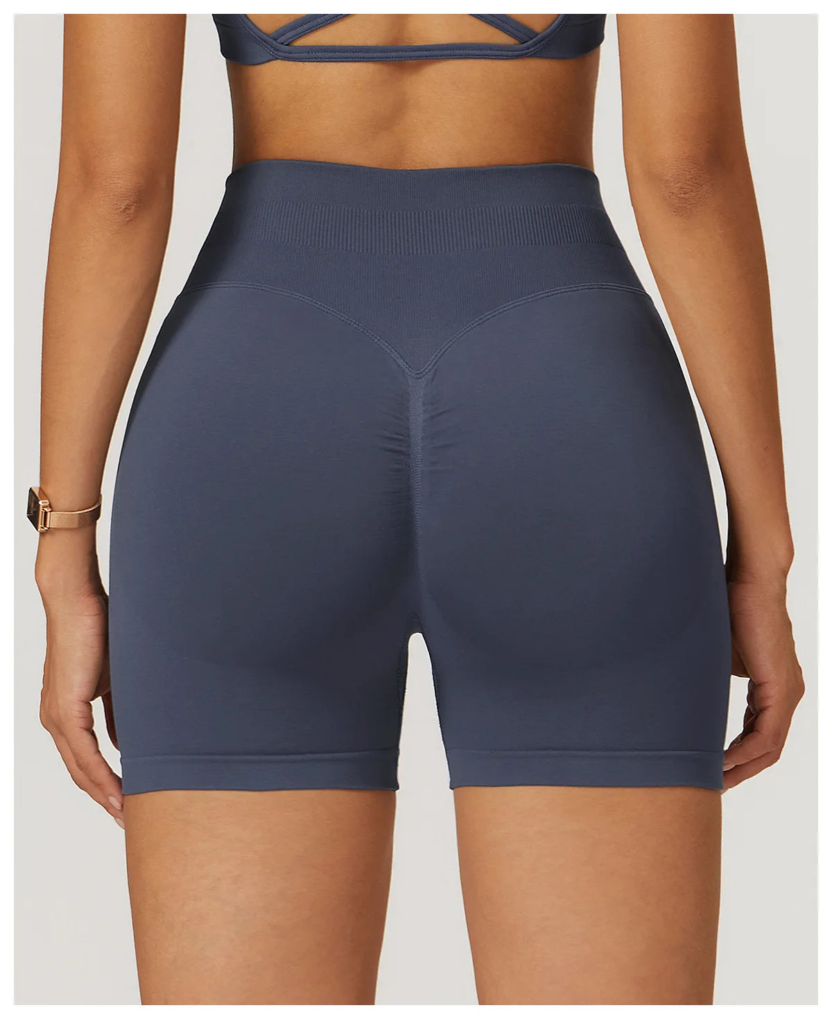 Seamless Shorts for Women Yoga Shorts Summer Push Up Booty Workout Gym Shorts Fitness High Waist Sports Short Women Clothing