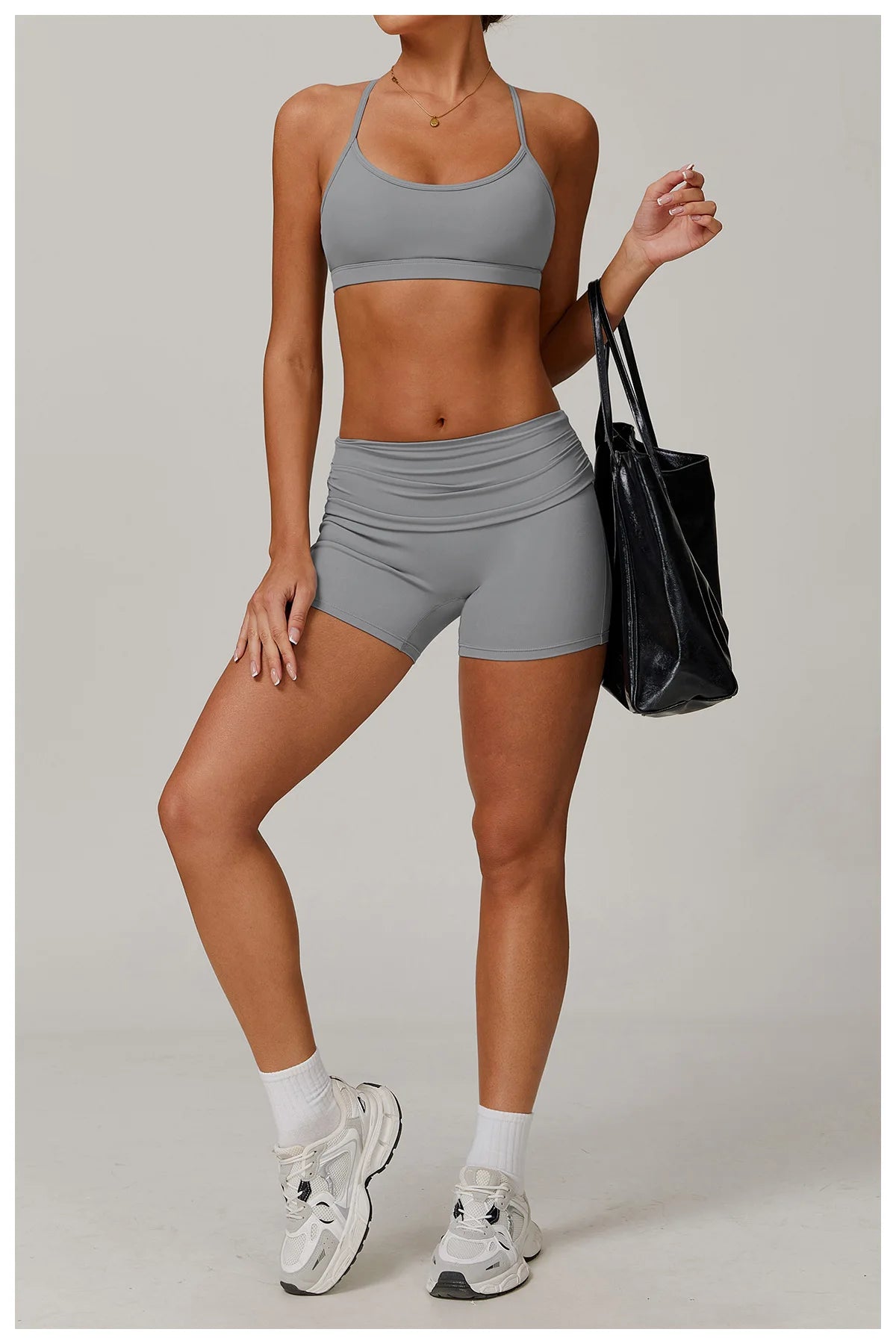 Yoga Clothes 2 Piece Women's Tracksuit Athletic Wear Pilates Fitness Suit Gym Workout Push Up Clothes Sports Bra Leggings Suit