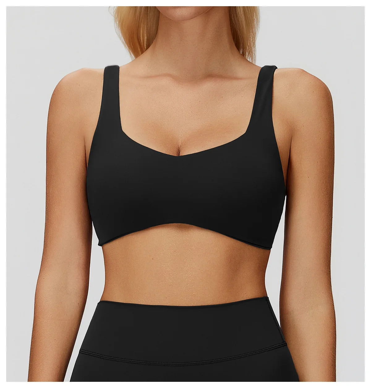 Yoga bra women's sexy backless sports bra gym exercise bra