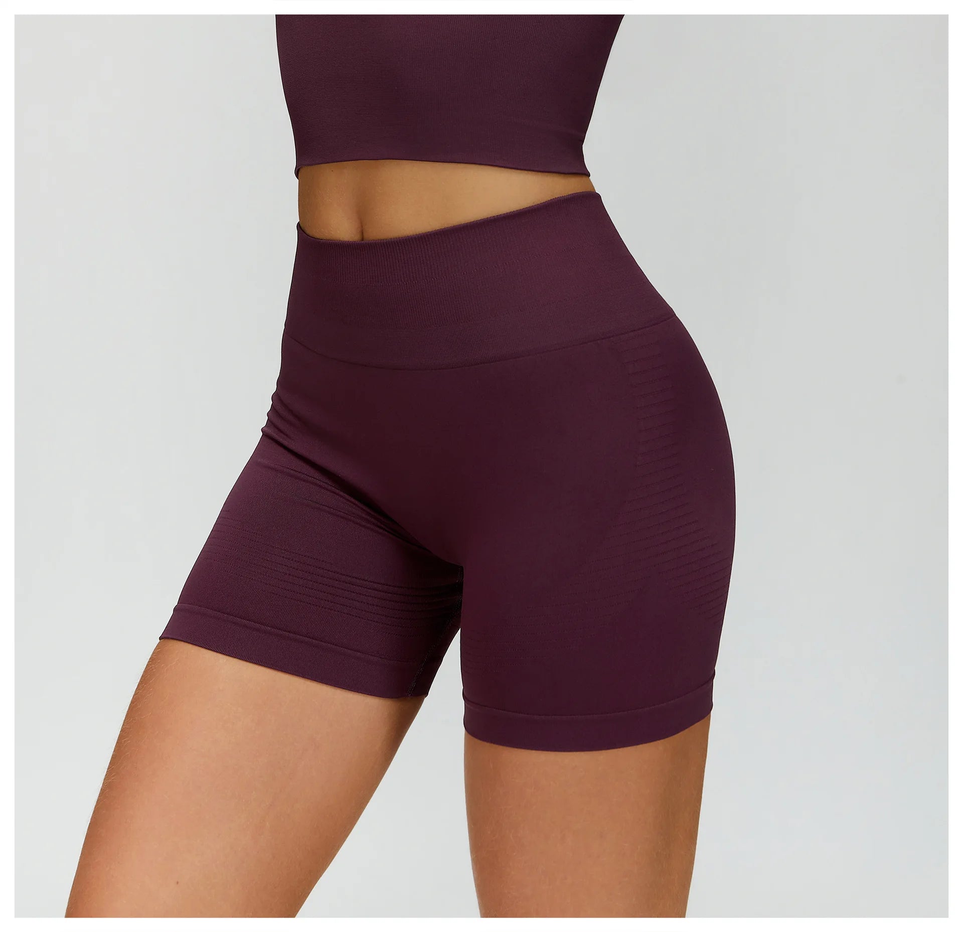 Seamless Yoga Shorts Women High Waist Workout Shorts Lift Butt Fitness Pants Sportswear Fitness Push Up Yoga Gym Running Short