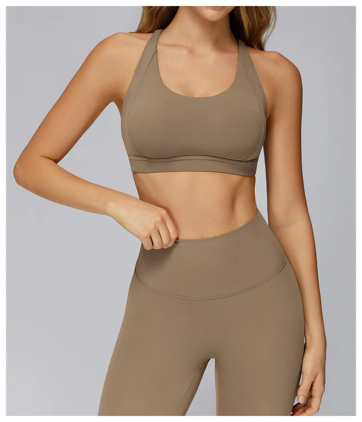 2PCS Yoga Suit Women Tracksuit Sports Bra High Waist Leggings Shorts Outfit Gym Set Fitness Workout Clothes Running Sportswear
