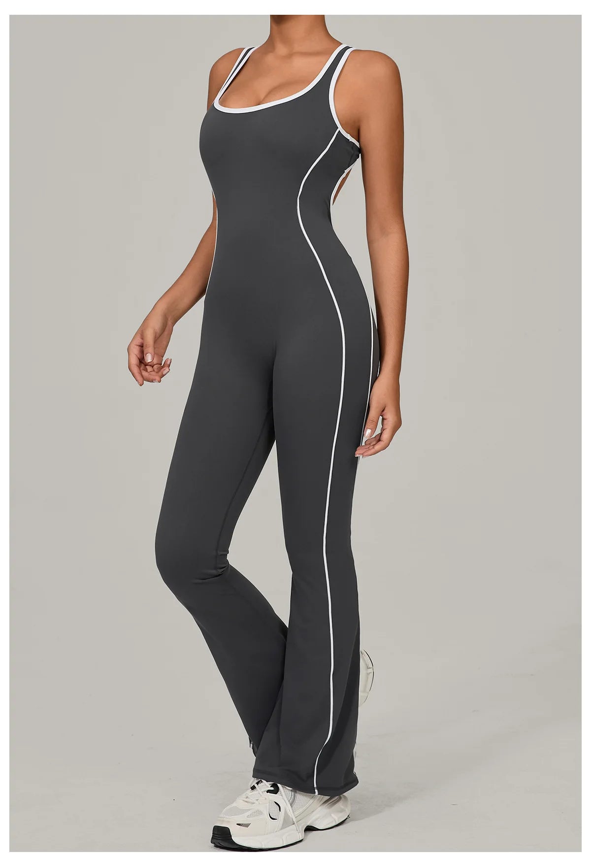 Gym Jumpsuit Women's Rompers Fitness Suit Running Sports Overalls for Woman Tracksuit Yoga Clothing Scrunch Workout Sportswear