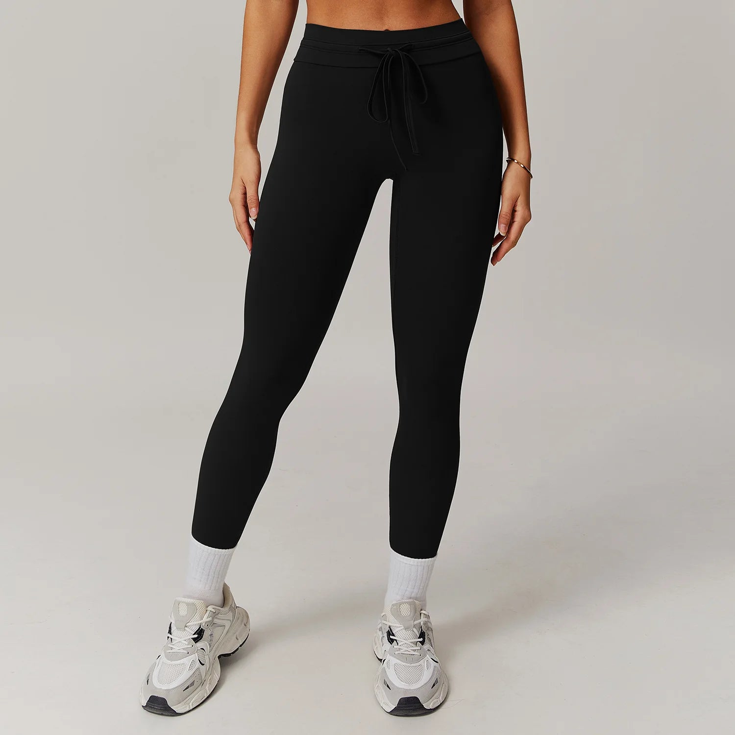 Women Gym Leggings Workout Yoga Sports Pant Stretchy High Waist Straps Leggings Fitness Tights Sports Push Up Activewear Pants