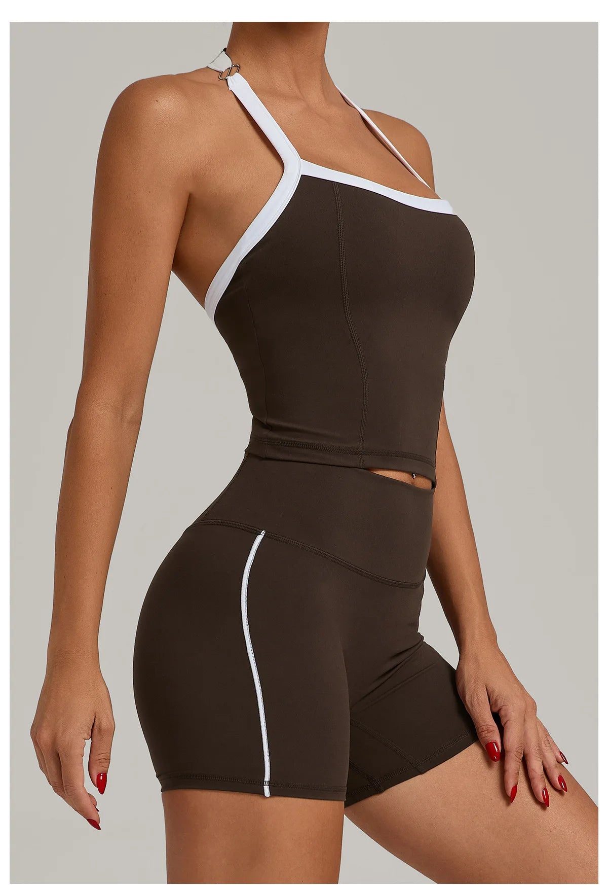 Women Tracksuit Butt Lifting Sports Set Shorts Gym Clothes Yoga Suit For Fitness Short and Underwear Training Workout Tracksuit