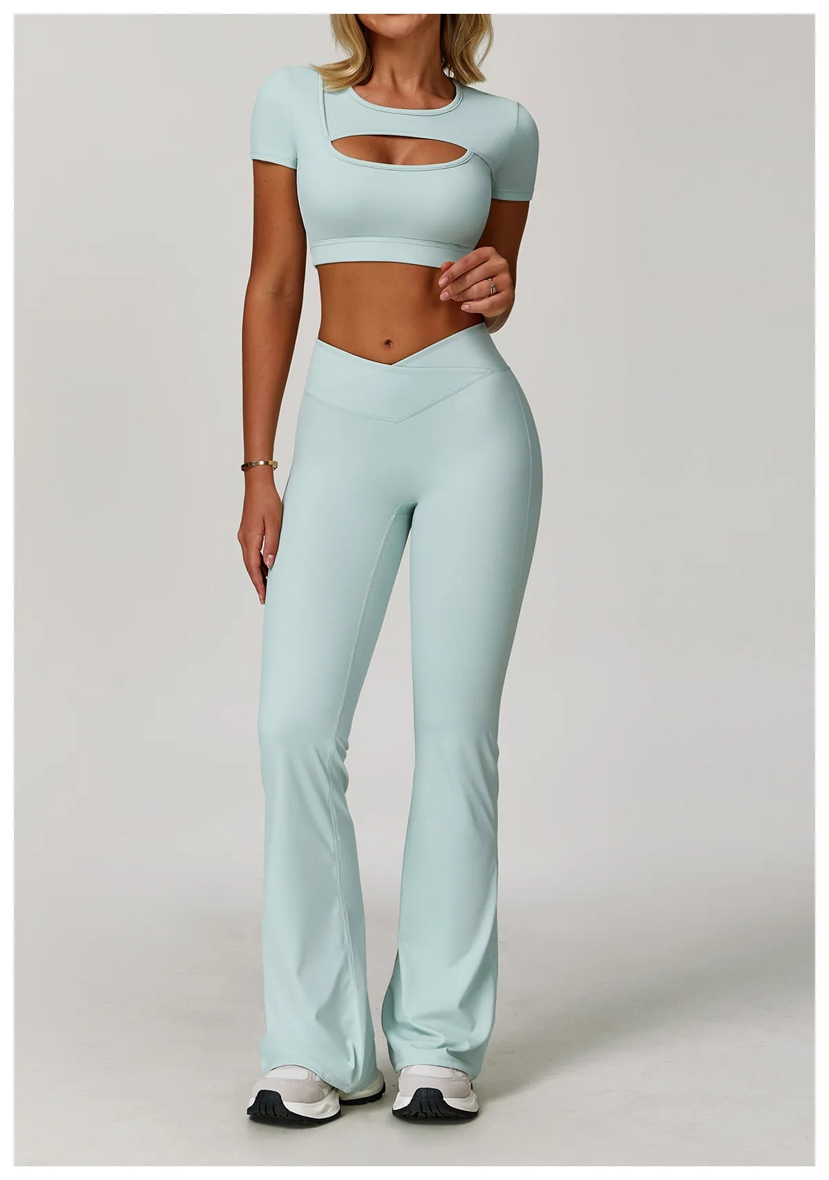 Sportswear Yoga Set 2PCS Gym Clothes Workout Outfits Yoga Suits For Women Tracksuits Fitness Set Sports Bra Running Gym Leggings