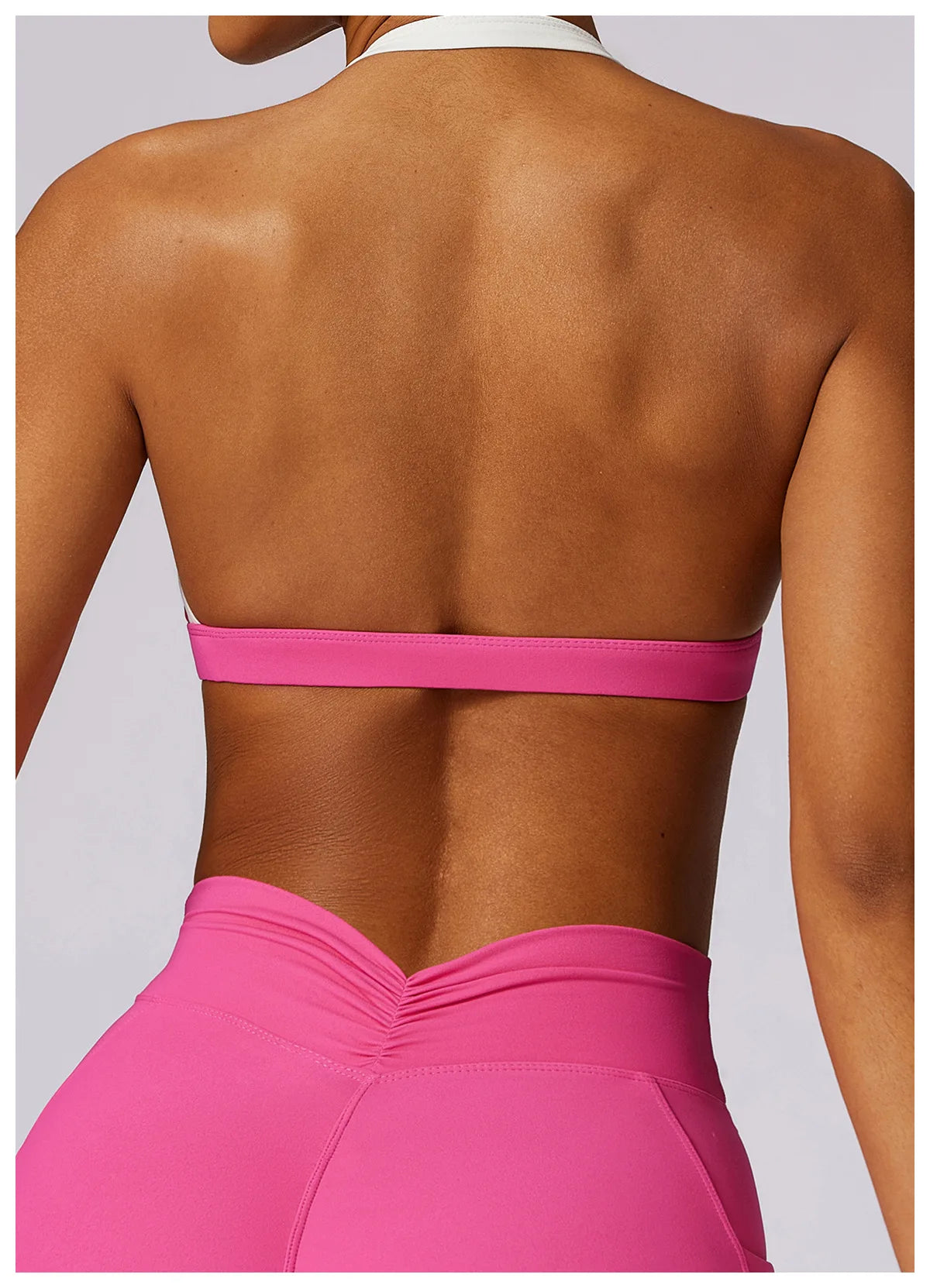 Women's Neck Hanging Back Beauty Yoga Bra Quick Drying Sports Underwear Gym Push Up Workout High-intensity Running Fitness Vest