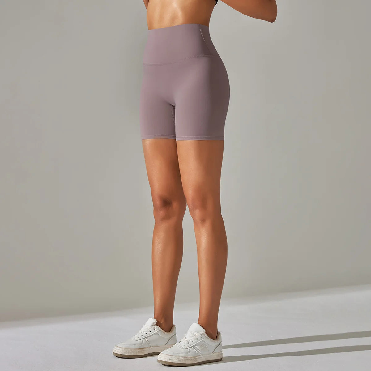 Seamless Yoga Shorts Women Fitness Shorts Running Cycling Shorts Breathable Sports Leggings High Waist Summer Workout Gym Shorts