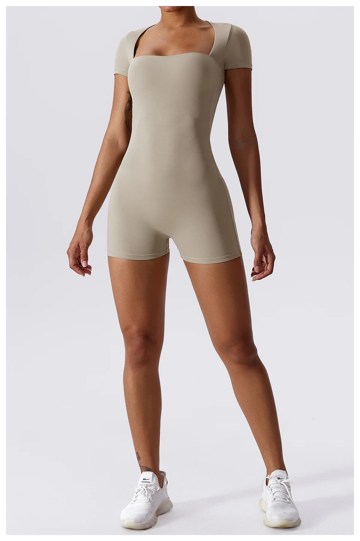 Yoga Set Women Jumpsuits Short One Piece Sports Suit Short Sleeve Gym Clothes Push Up Training Fitness Yoga Bodysuit Sportswear