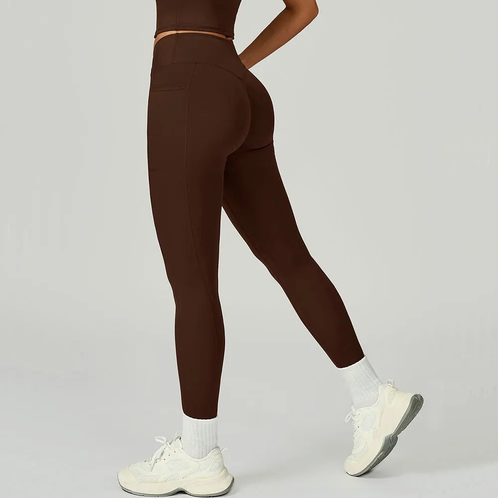 Cross Waist Head Gym Leggings Women Yoga Pants Sexy High Waist Booty Lifting Leggings Pants Women Sports Clothing Fitness Wear