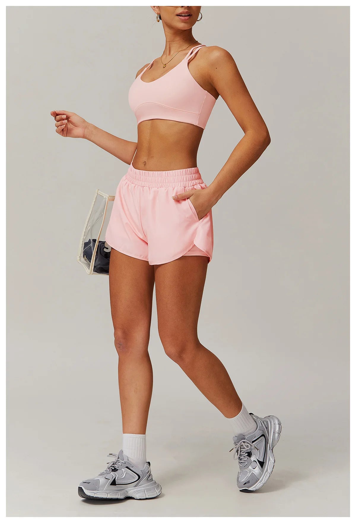 Women Yoga Suit 2PCS Sports Set Quick-Drying Gym Set Women Tracksuit Running Bra Workout Long Sleeve Sports Shirt Yoga Clothing