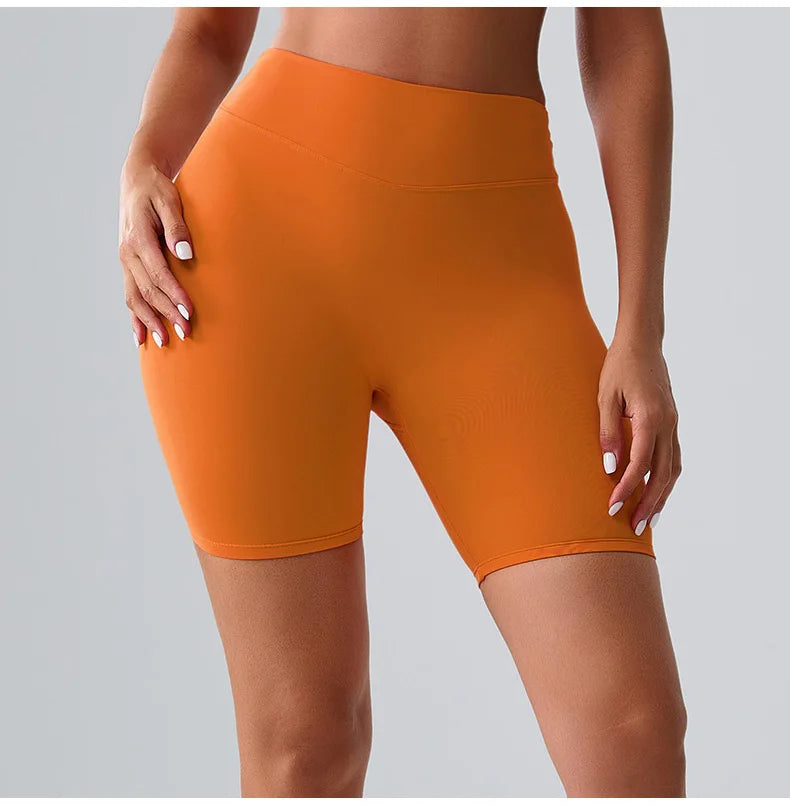 Sports Short Women Yoga Shorts High Waist Breathable Soft Fitness Tight Women Yoga Legging Shorts Cycling Athletic Gym Shorts