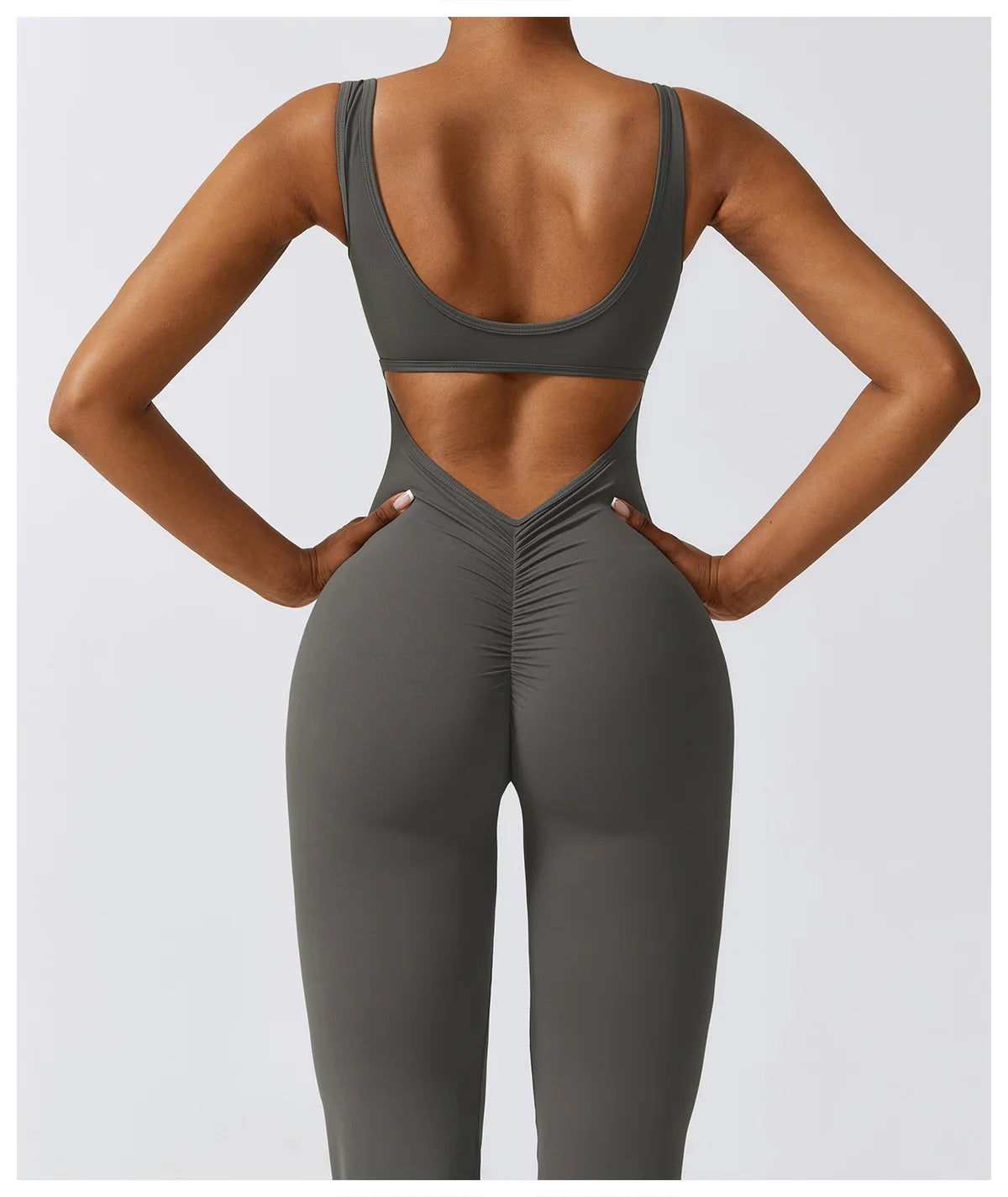 Gym Jumpsuit Women's Fitness Suit Yoga Sets Sports Overalls Woman Tracksuit Yoga Clothing Workout Sportswear Sexy Back V Rompers