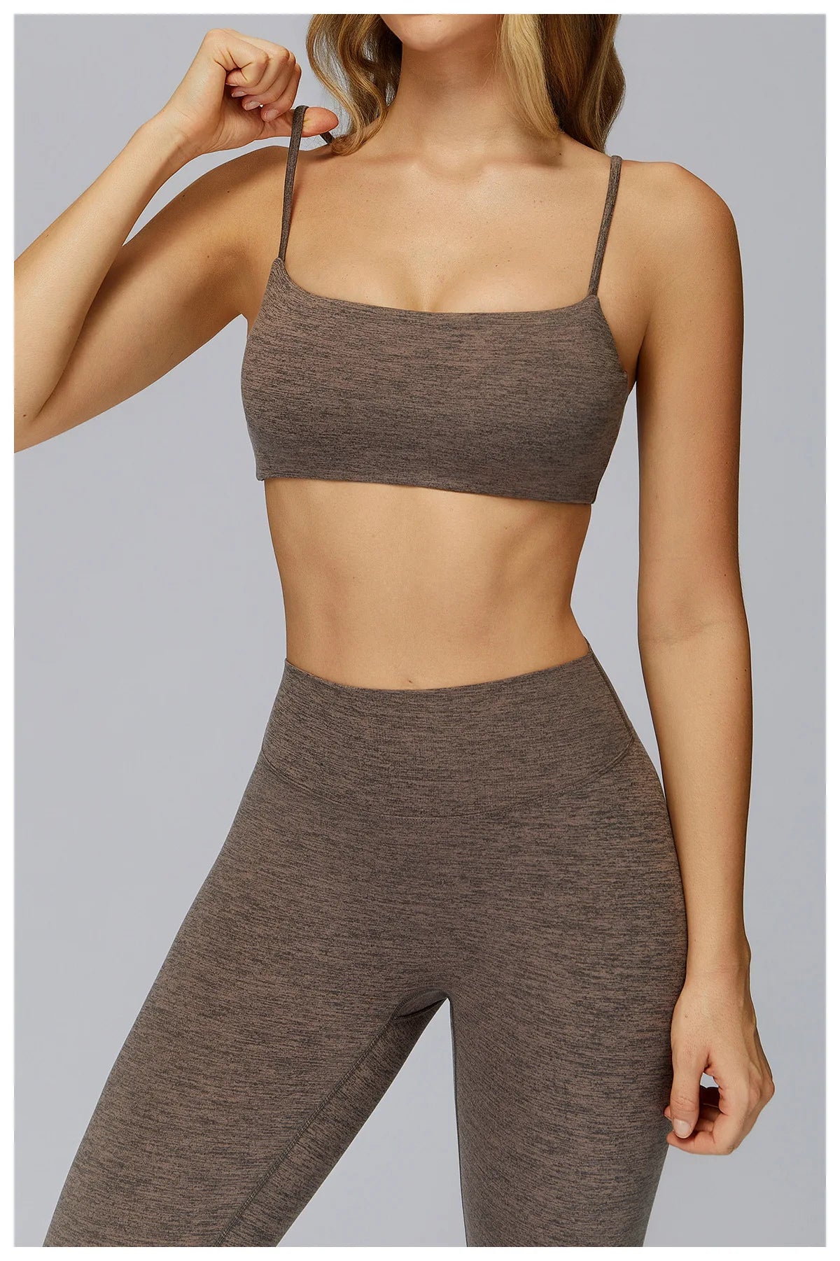 Sports Bra Women Yoga Clothes Gym Female Underwear Running Thin Strap Criss-Cross Fitness Top With Removable Padding