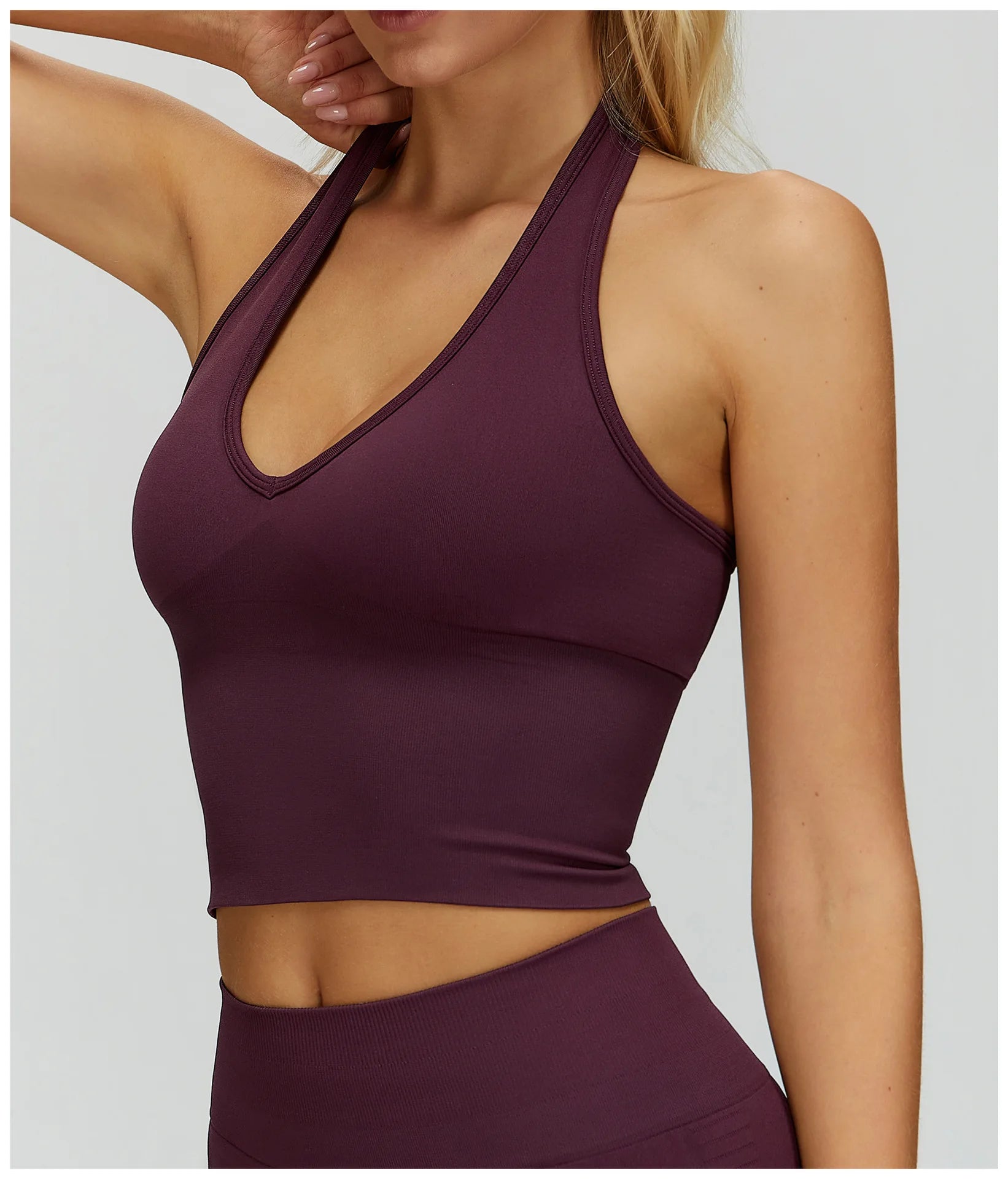 Seamless Fitness Bra Workout Tops Gym Underwear Fitness Sports Bras Sexy Athletic Sport Bra Women Backless Gym Yoga Crop Top