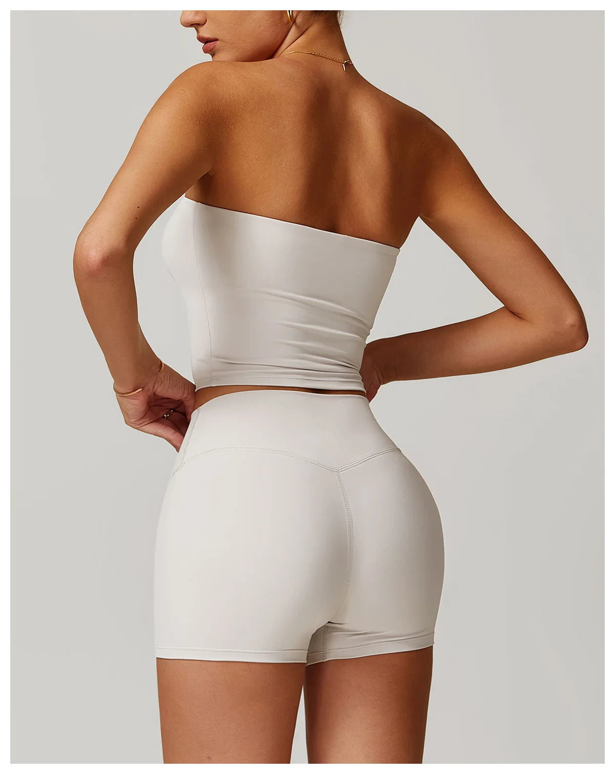 New Strapless Yoga Vest for Women Sexy Beautiful Back Sports Bra Shock Resistant Quick Drying Fitness Top for Women Underwear