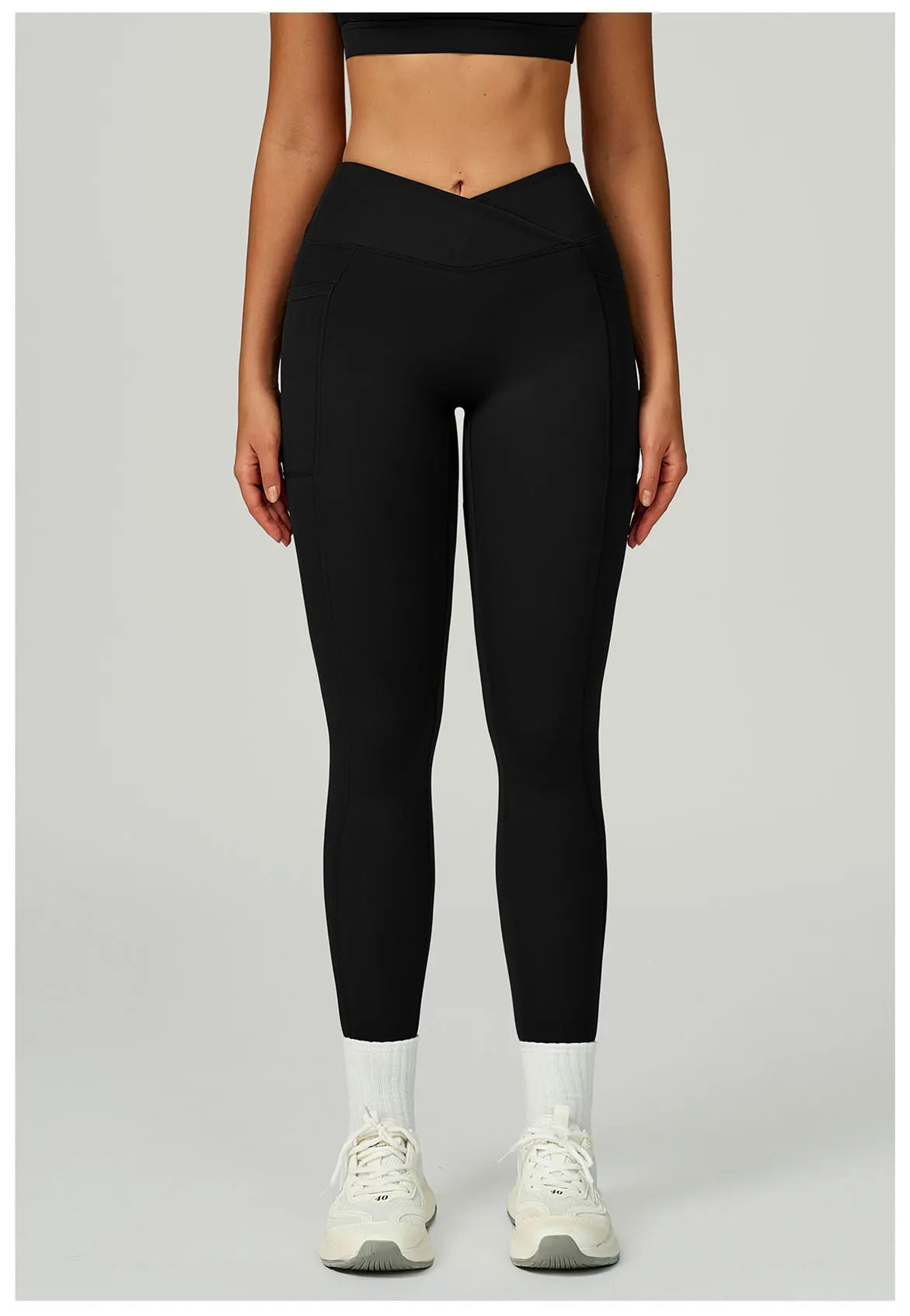 Cross Waist Head Gym Leggings Women Yoga Pants Sexy High Waist Booty Lifting Leggings Pants Women Sports Clothing Fitness Wear